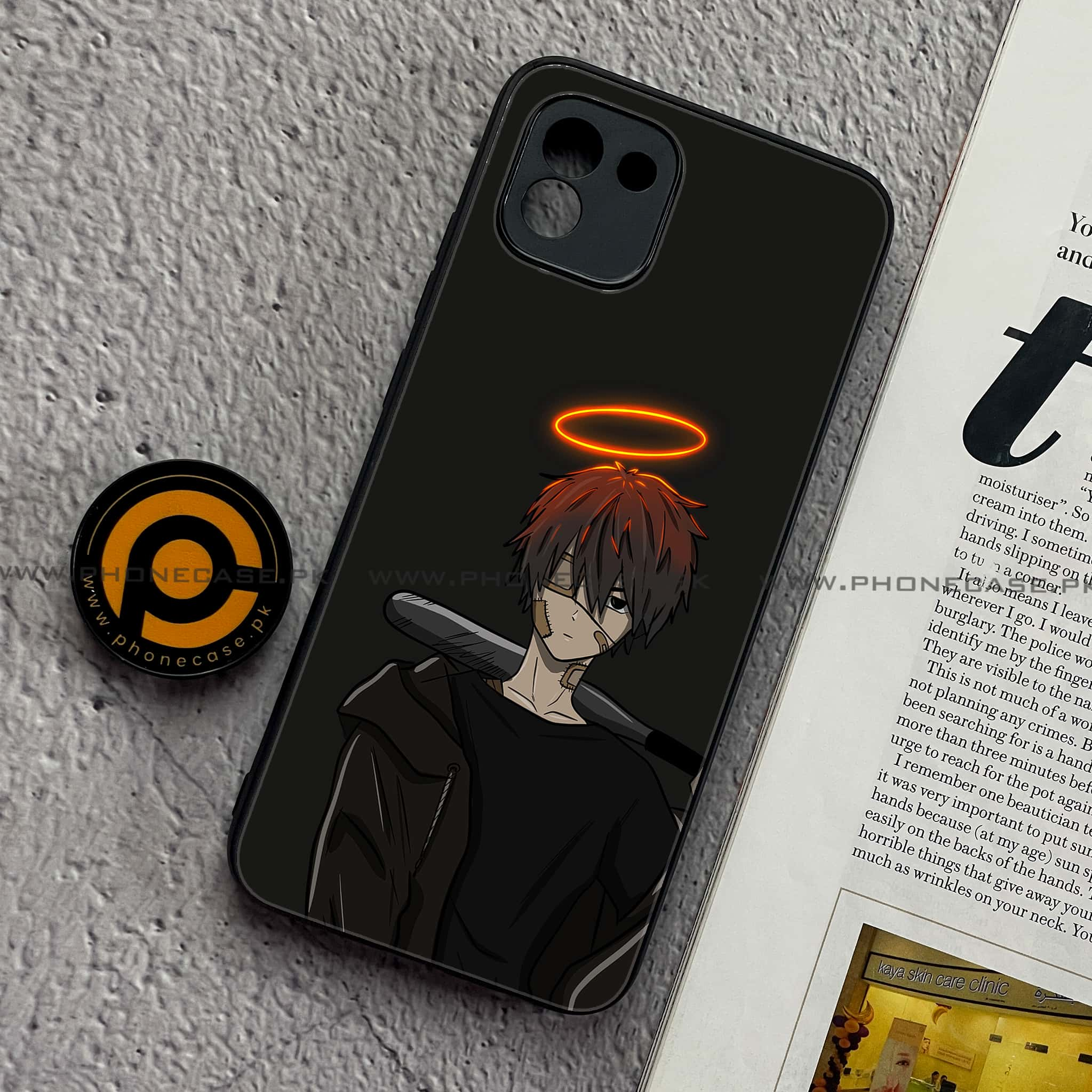 Samsung Galaxy A03 - Anime Series - Premium Printed Glass soft Bumper shock Proof Case