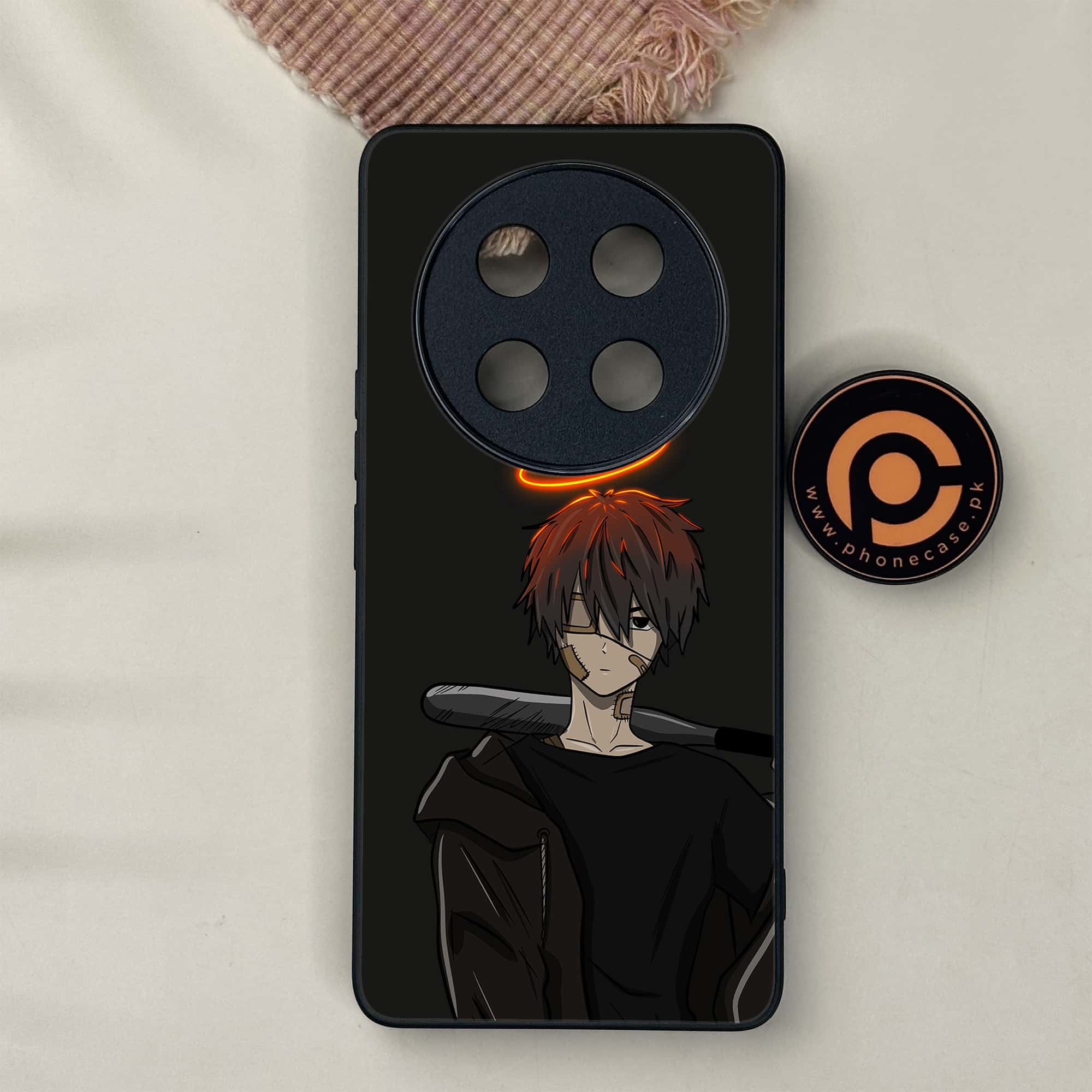 Honor X9c 5G - Anime Series - Premium Metal Printed soft Bumper shock Proof Case