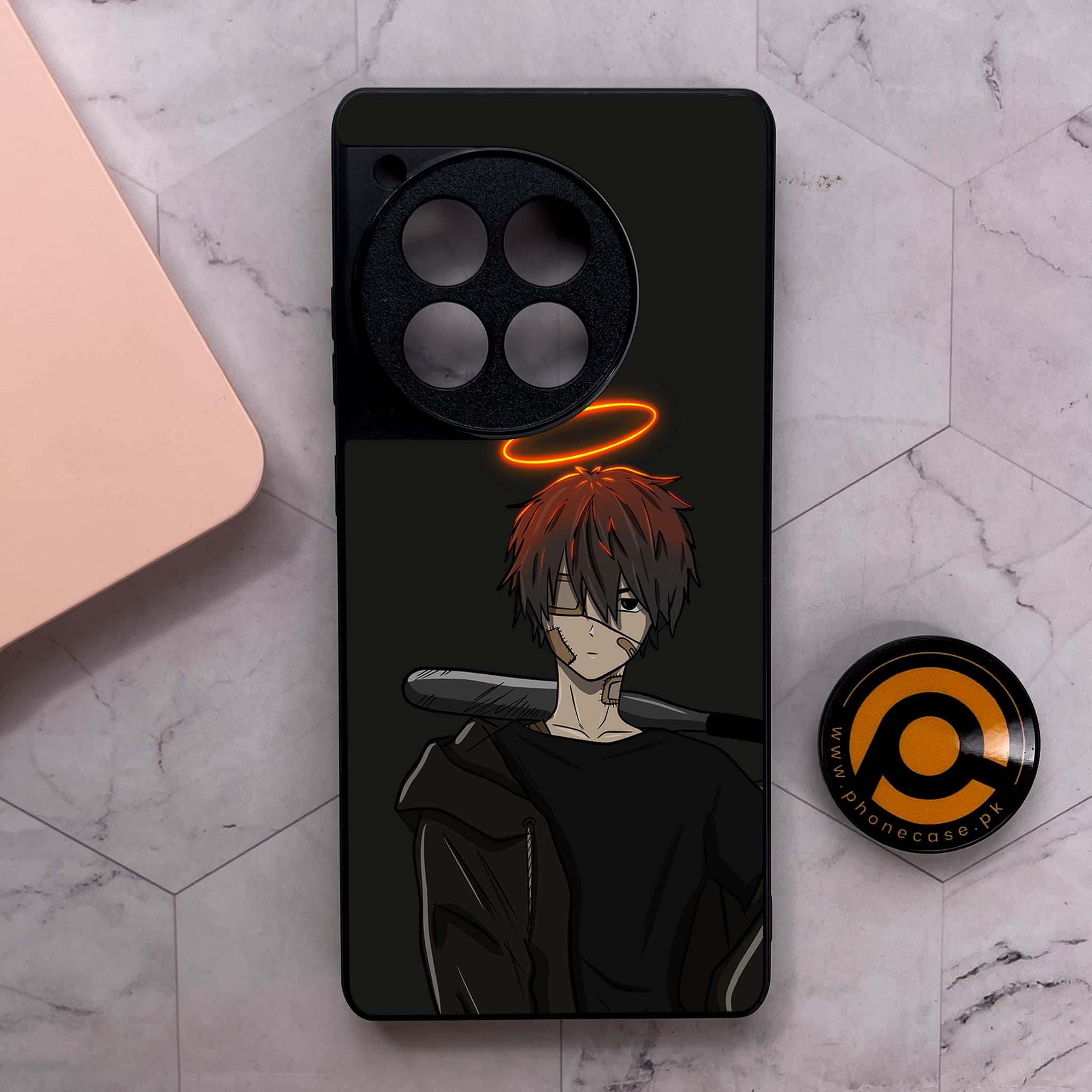 OnePlus 12R - Anime Series - Premium Metal Printed soft Bumper shock Proof Case