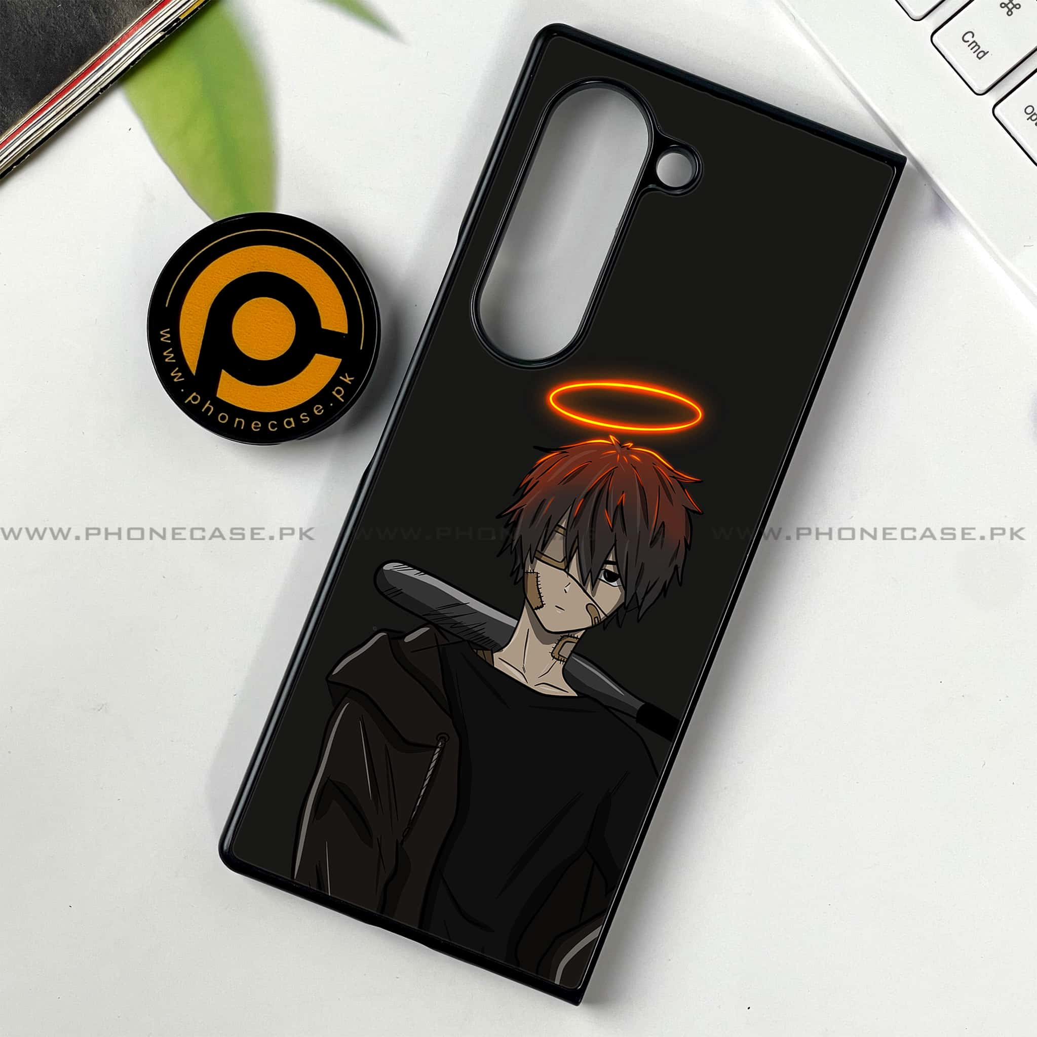 Samsung Galaxy Z Fold 6 - Anime Series - Premium Printed Metal soft Bumper shock Proof Case