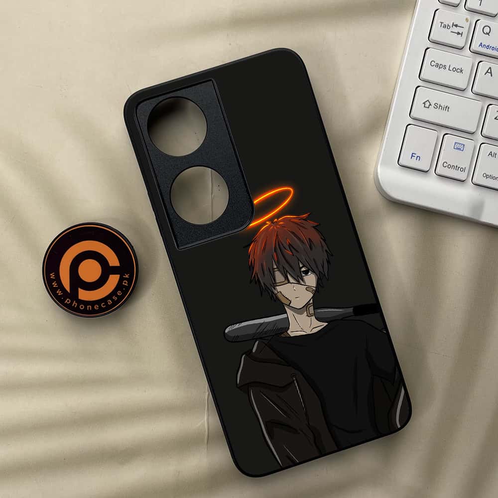 Honor X7b - Anime Series - Premium Metal  Printed soft Bumper shock Proof Case