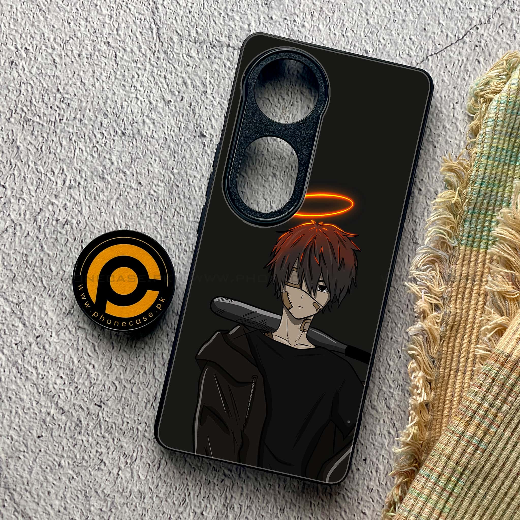 Vivo V40 Pro - Anime Series - Premium Metal Printed soft Bumper shock Proof Case