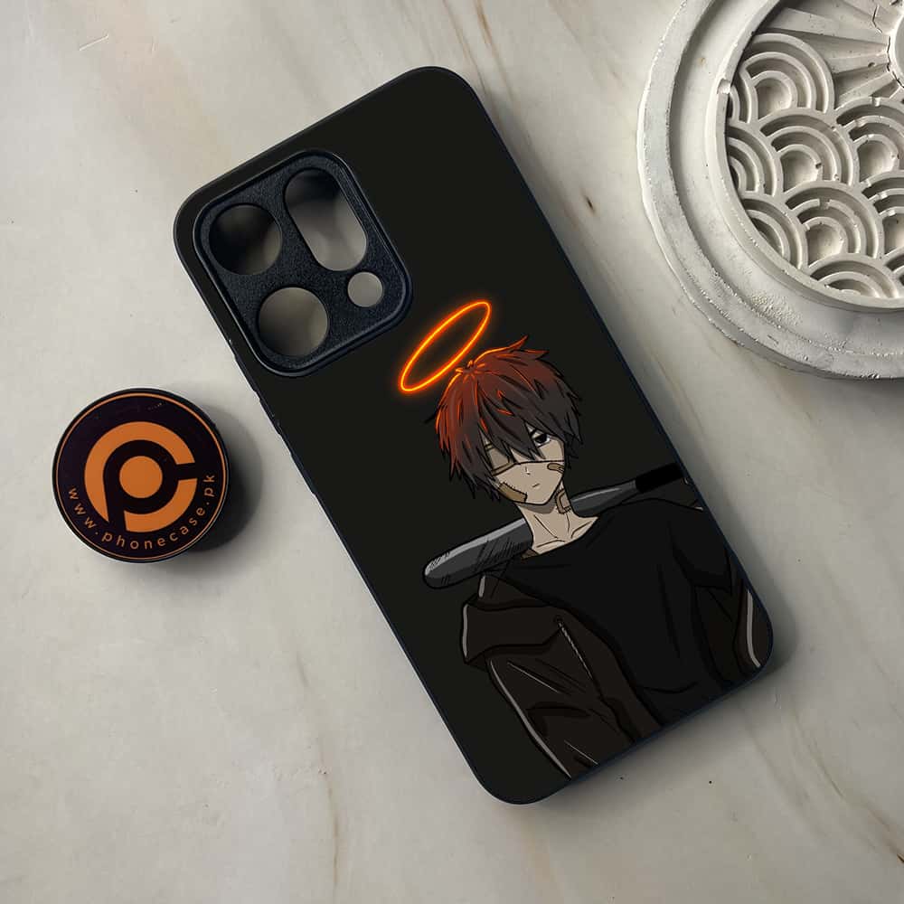 Oppo Reno 14 5G - Anime Series - Premium Metal Printed soft Bumper shock Proof Case
