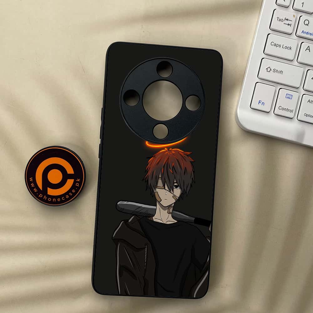 HONOR X9b 5G - Anime Series - Premium Metal  Printed soft Bumper shock Proof Case