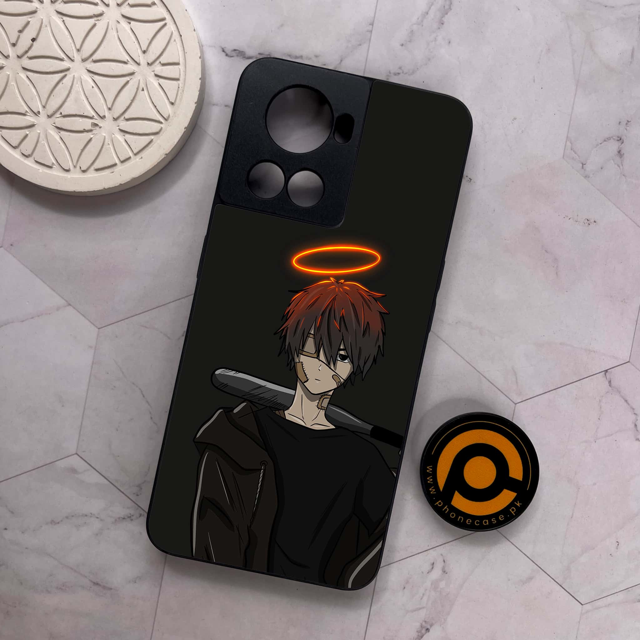 OnePlus 10R - Anime Series - Premium Metal Printed soft Bumper shock Proof Case