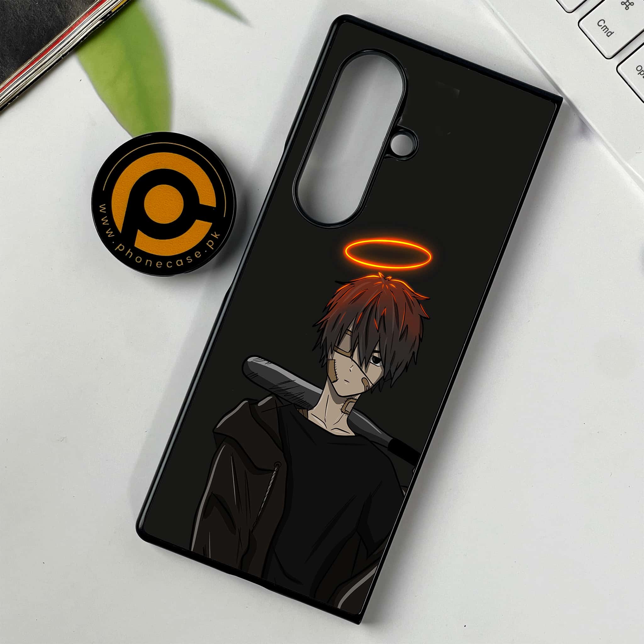 Samsung Galaxy Z Fold 7 - Anime Series - Premium Metal Printed soft Bumper shock Proof Case