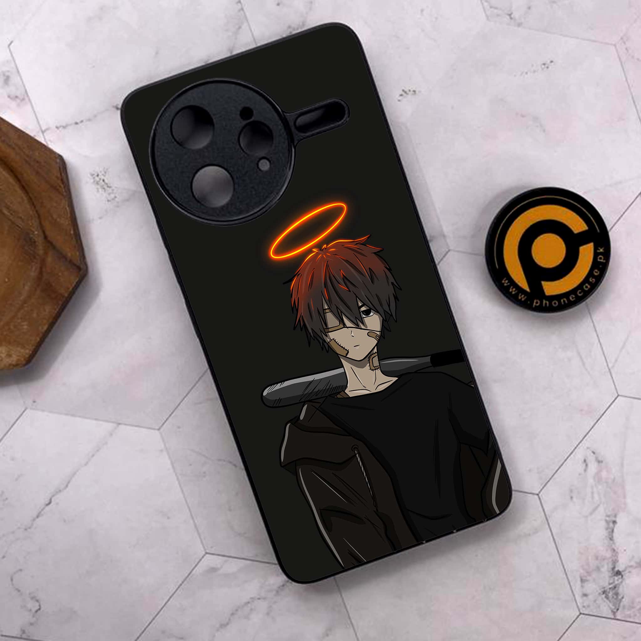 Xiaomi Poco F7 Ultra 5G - Anime Series - Premium Metal Printed soft Bumper shock Proof Case