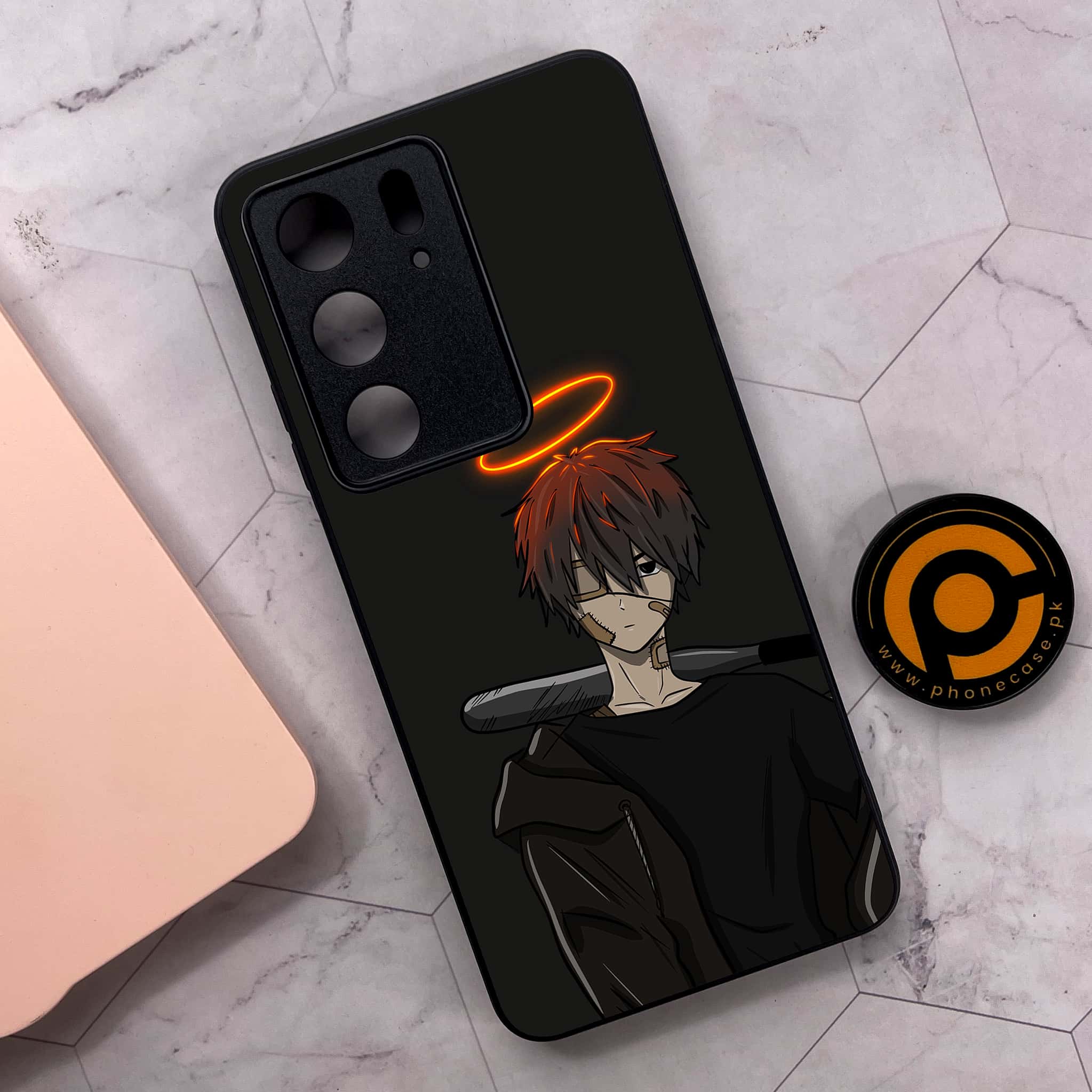 Realme C75x 4G - Anime Series - Premium Metal Printed soft Bumper shock Proof Case