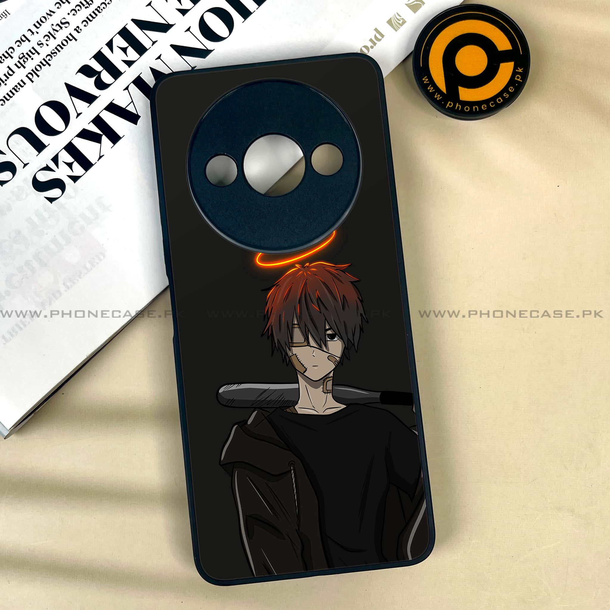 Xiaomi Redmi A3x - Anime Series - Premium Printed Metal soft Bumper shock Proof Case