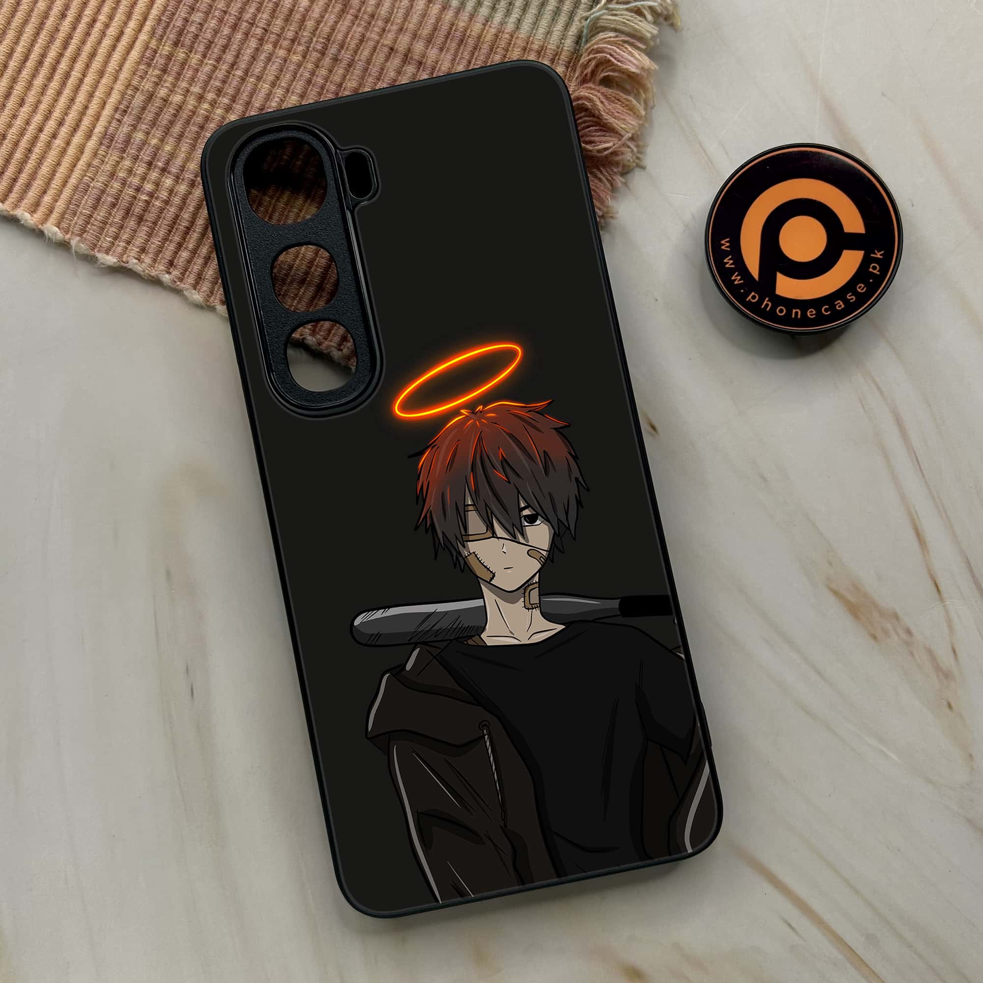 Vivo Y400 - Anime Series - Premium Metal Printed soft Bumper shock Proof Case