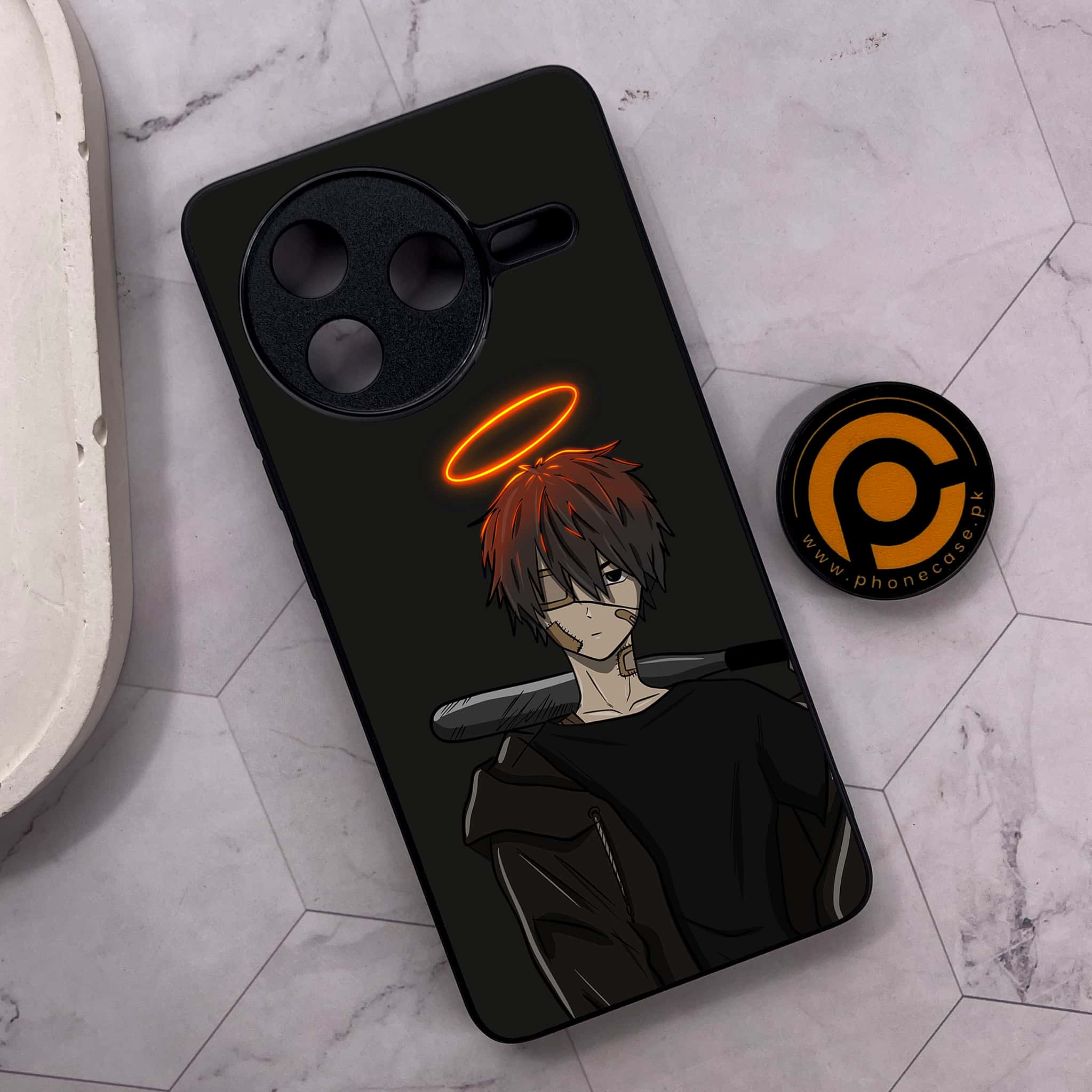 Xiaomi Poco F7 Pro 5G - Anime Series - Premium Metal Printed soft Bumper shock Proof Case