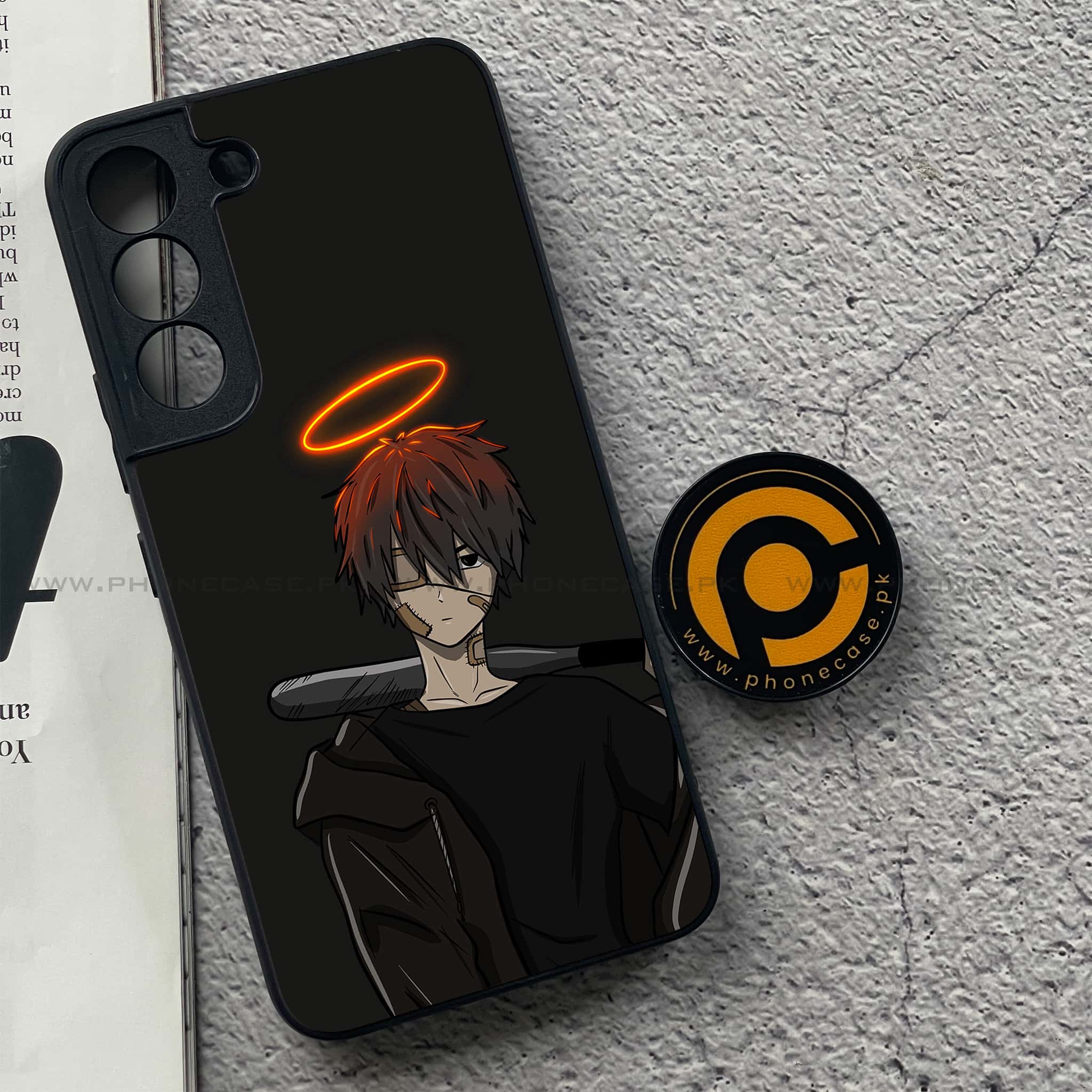Samsung Galaxy S22 - Anime Series - Premium Metal Printed soft Bumper shock Proof Case