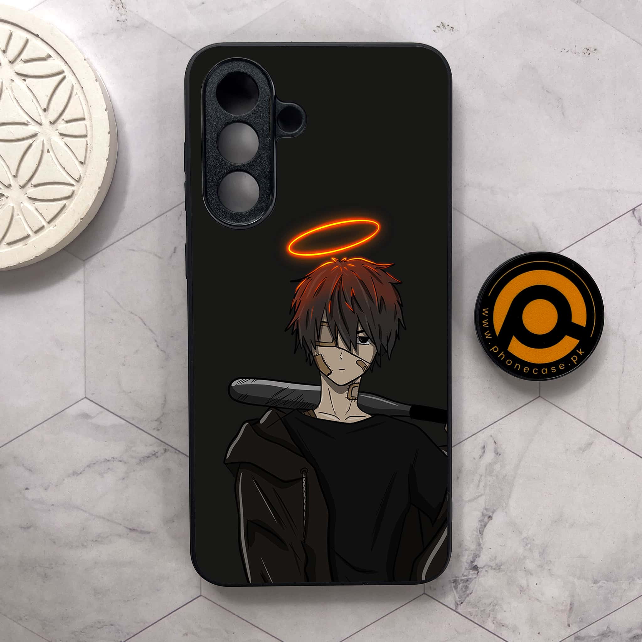 Samsung Galaxy A26 5G - Anime Series- Premium Metal Printed soft Bumper shock Proof Case