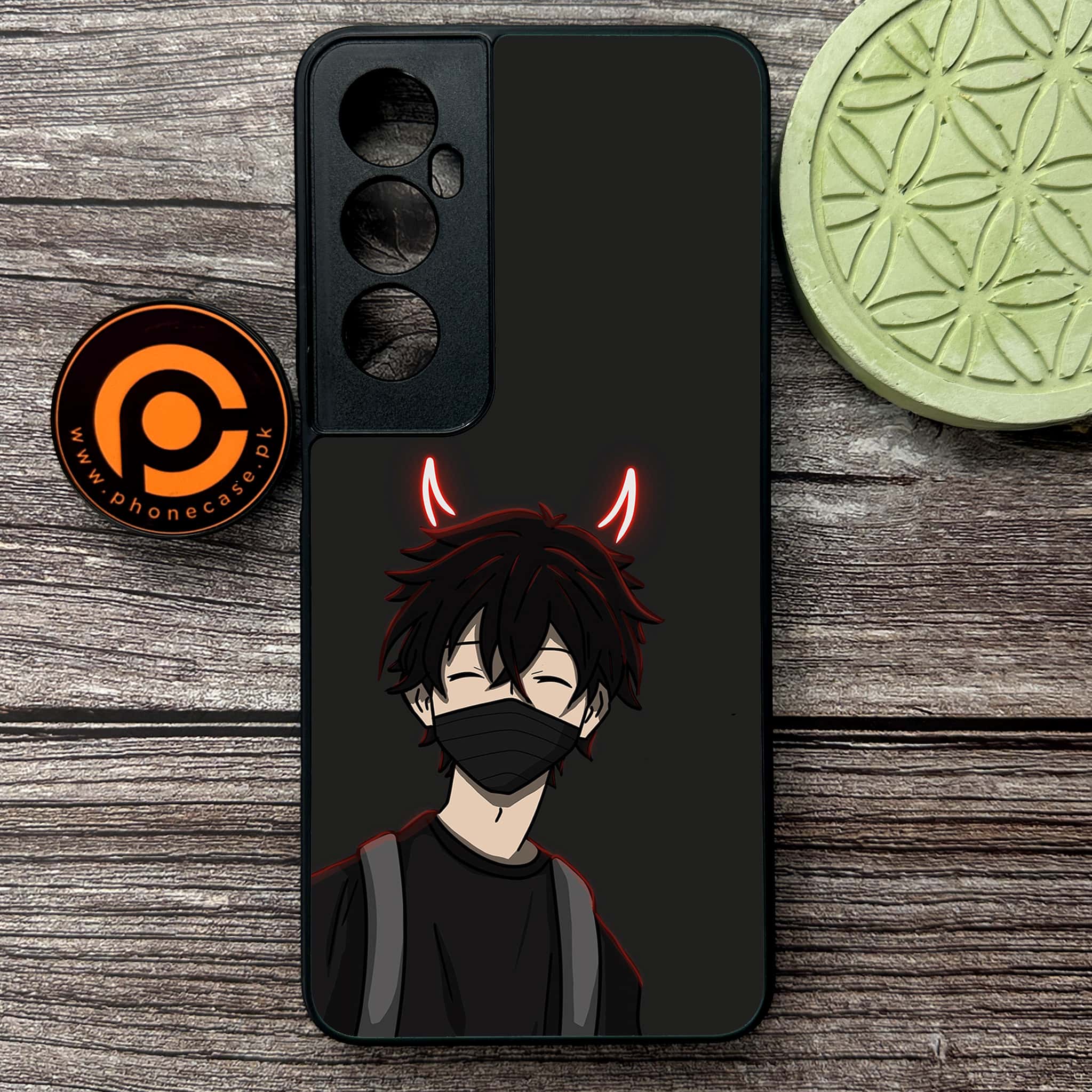 Realme C65  - Anime Series - Premium Metal Printed soft Bumper shock Proof Case