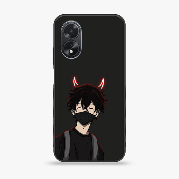 Oppo A38 4G - Anime Design 7  - Premium Printed Metal soft Bumper shock Proof Case  CS-25932