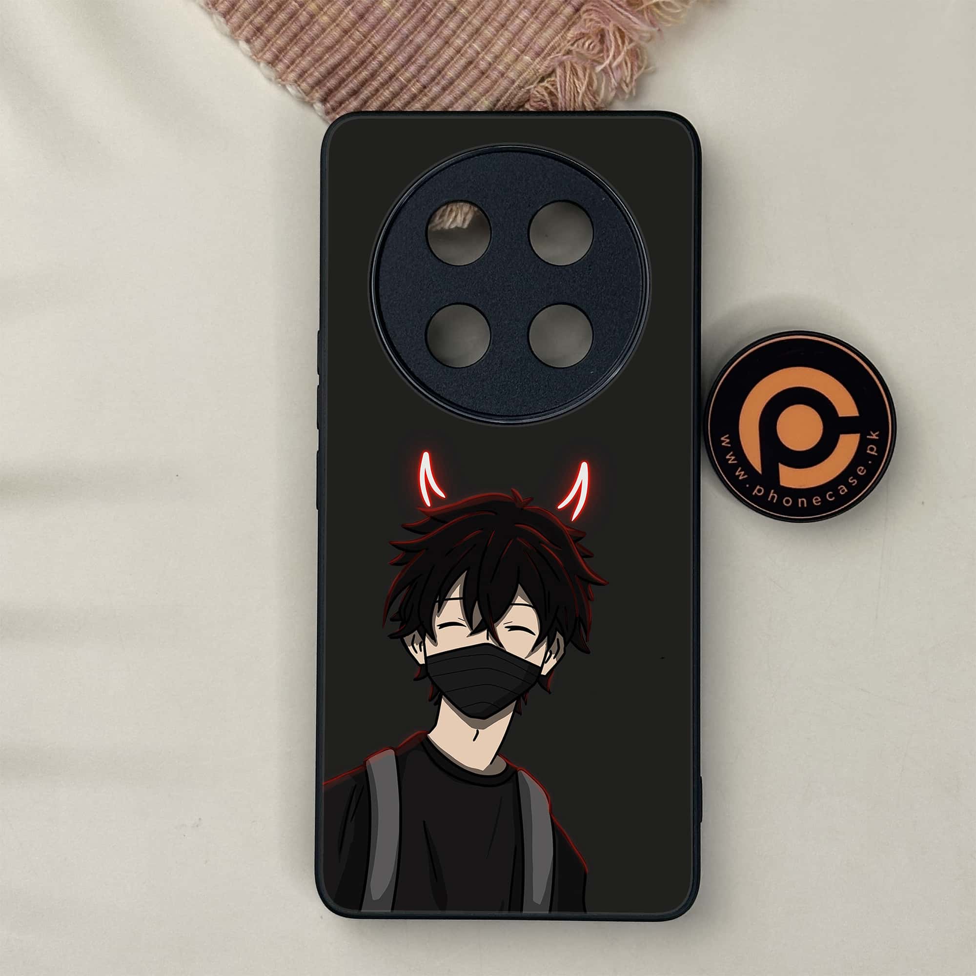 Honor X9c 5G - Anime Series - Premium Metal Printed soft Bumper shock Proof Case