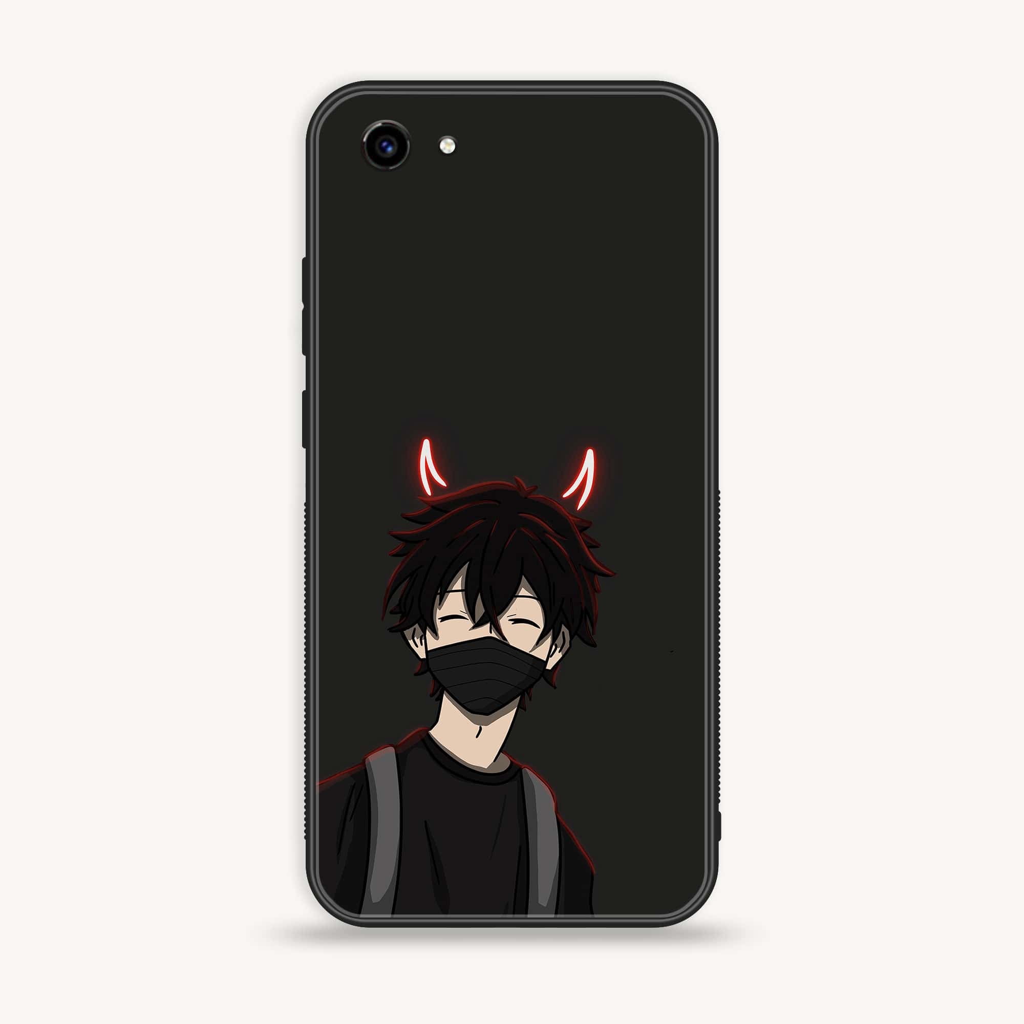 Vivo Y83 - Anime Series - Premium Printed Glass soft Bumper shock Proof Case