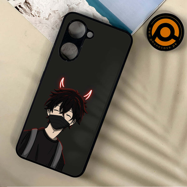 Vivo Y03 - Anime Design 7 - Premium Printed Metal soft Bumper shock Proof Case CS-22008