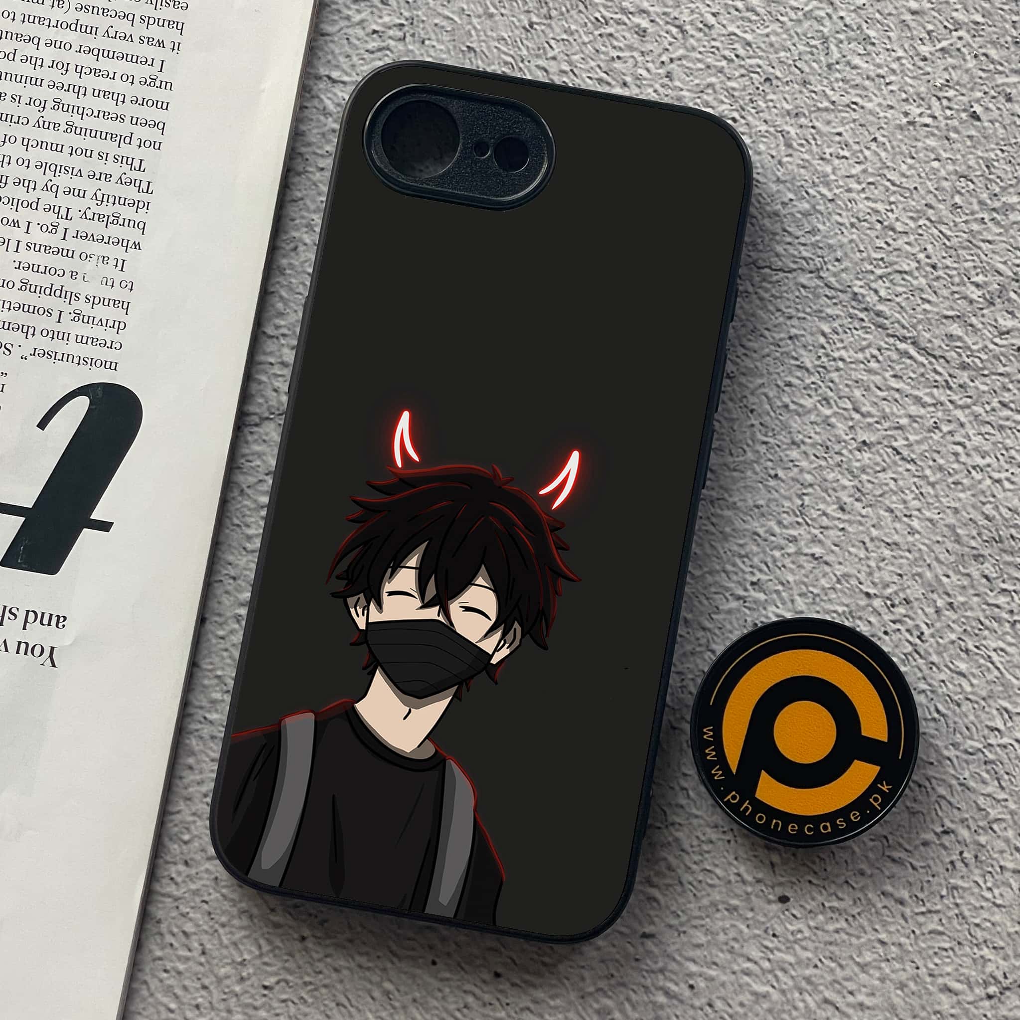 iPhone 16e - Anime Series - Premium Metal  Printed soft Bumper shock Proof Case