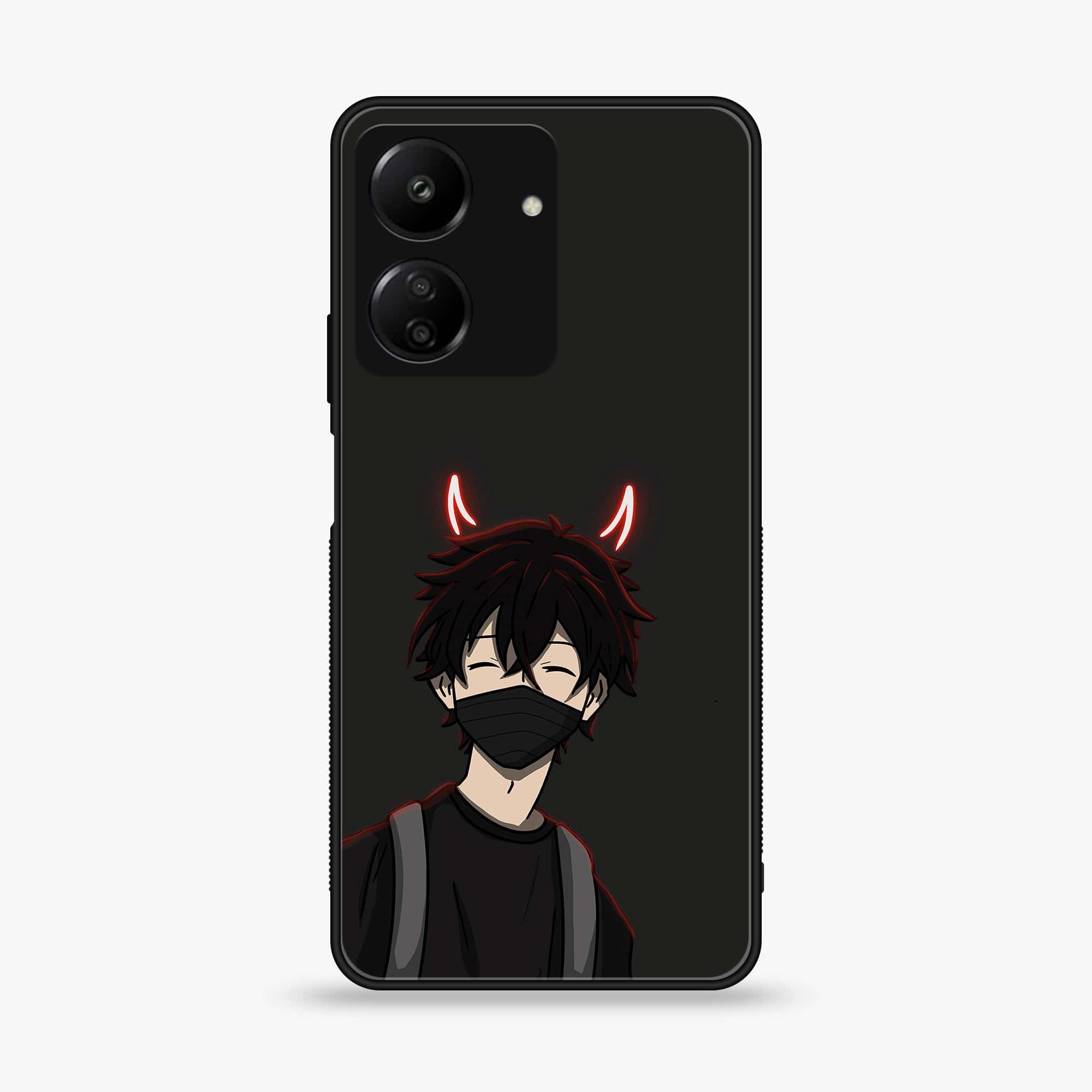 Xiaomi Poco C65 - Anime Series - Premium Printed Glass soft Bumper shock Proof Case