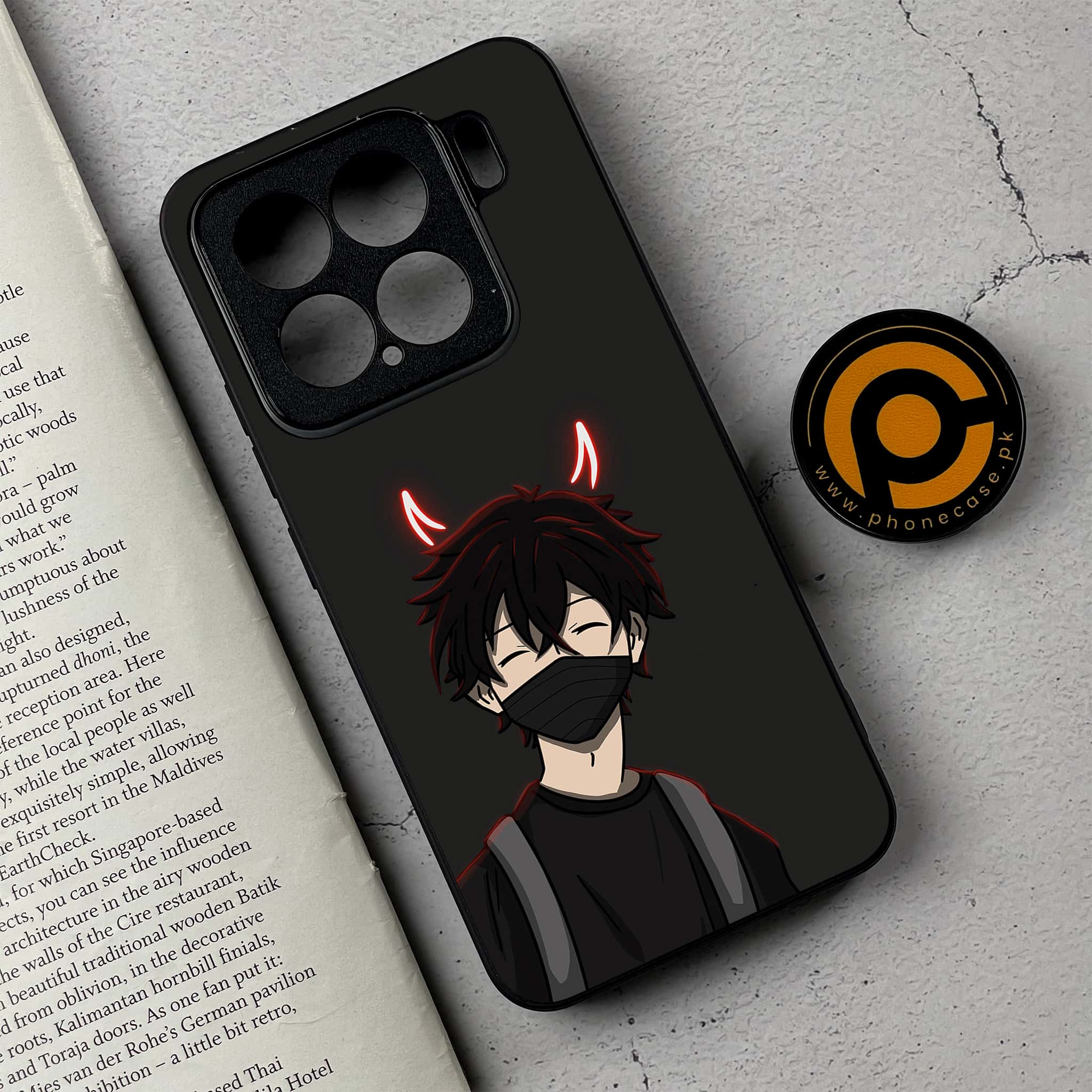 Xiaomi 15 - Anime Series - Premium Metal Printed soft Bumper shock Proof Case