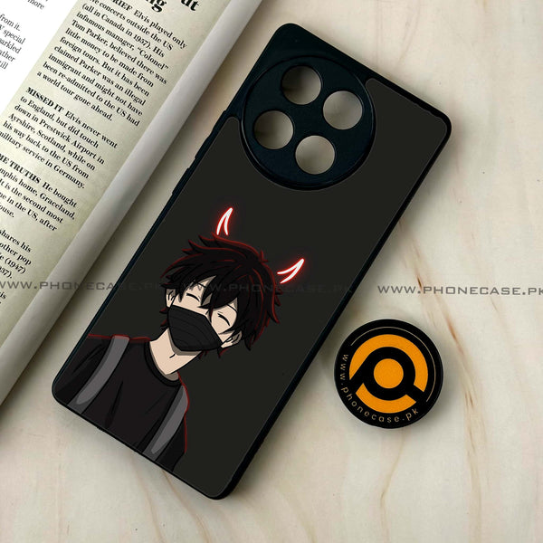 Tecno Camon 30s - Anime  Design 7  - Premium Metal Printed soft Bumper shock Proof Case CS-34398 CS-35083