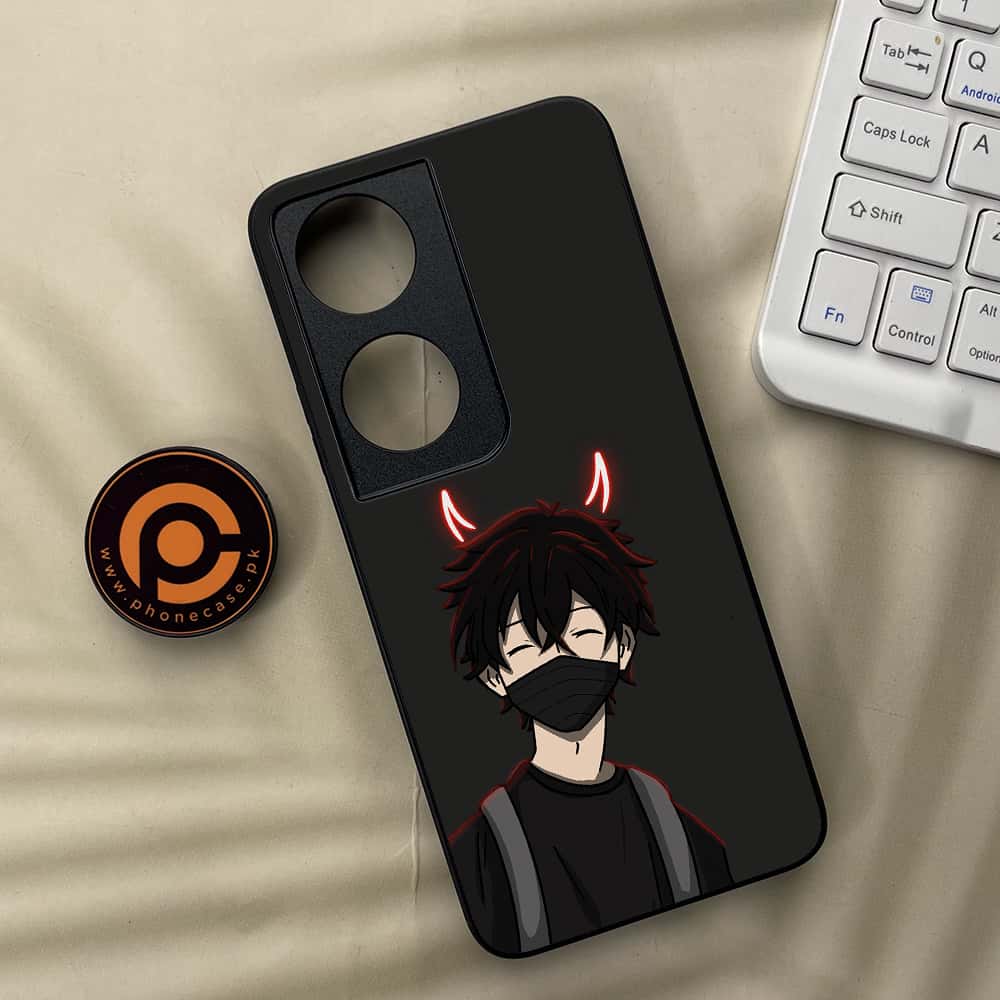 Honor X7b - Anime Series - Premium Metal  Printed soft Bumper shock Proof Case