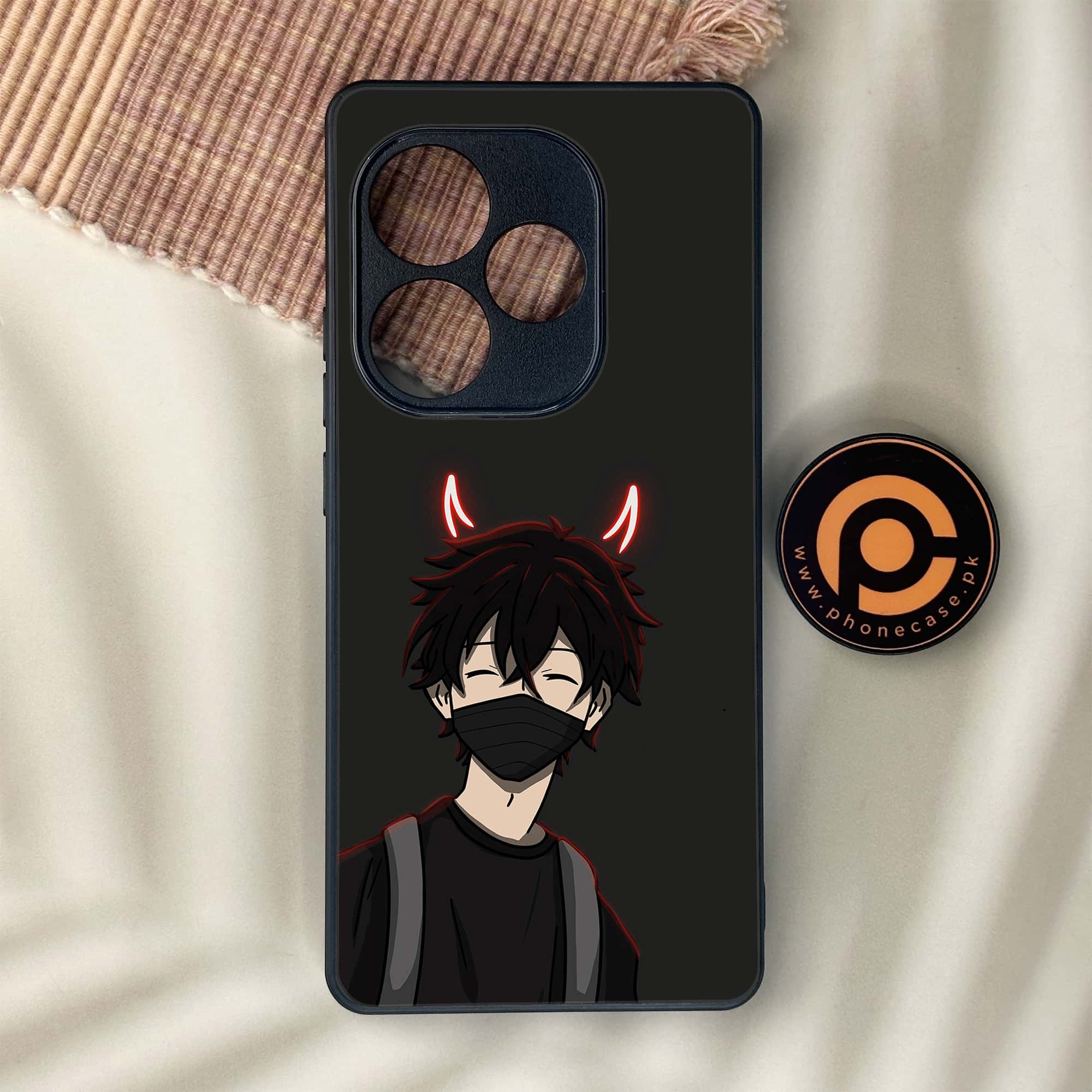 Realme GT 6 - Anime Series - Premium Metal Printed soft Bumper shock Proof Case