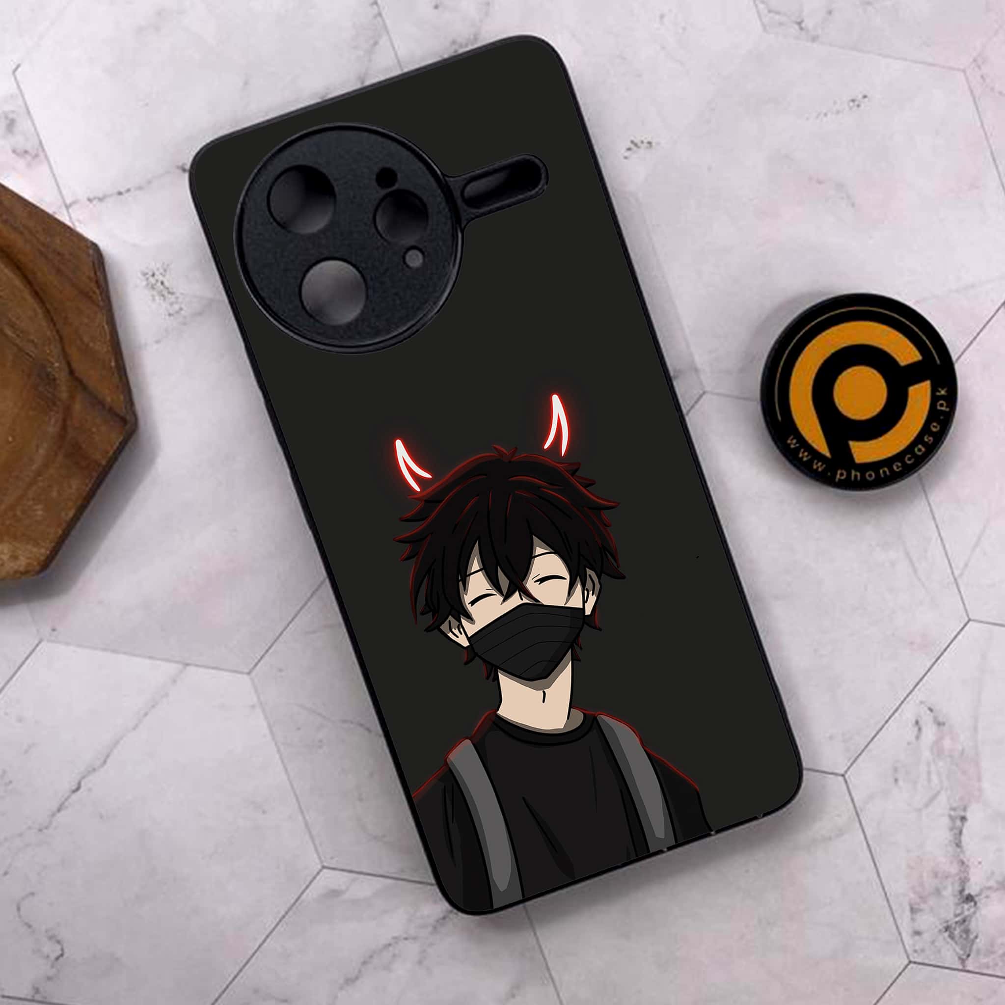 Xiaomi Poco F7 Ultra 5G - Anime Series - Premium Metal Printed soft Bumper shock Proof Case