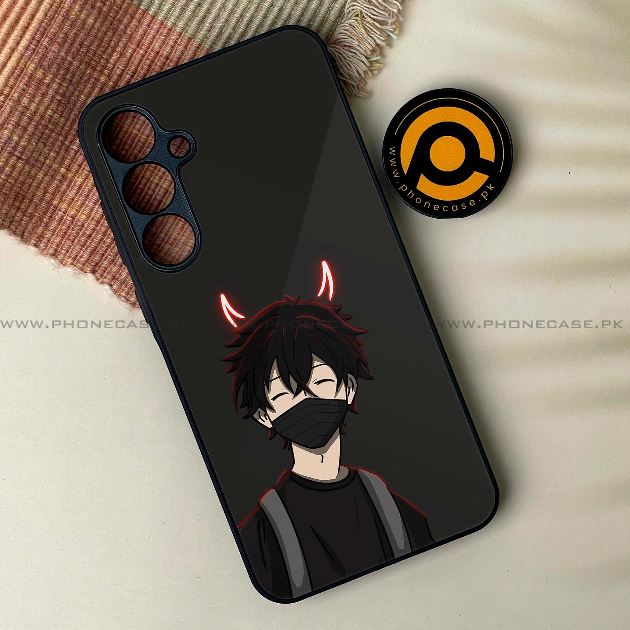 Samsung Galaxy A25 - Anime Series - Premium Printed Glass soft Bumper shock Proof Case