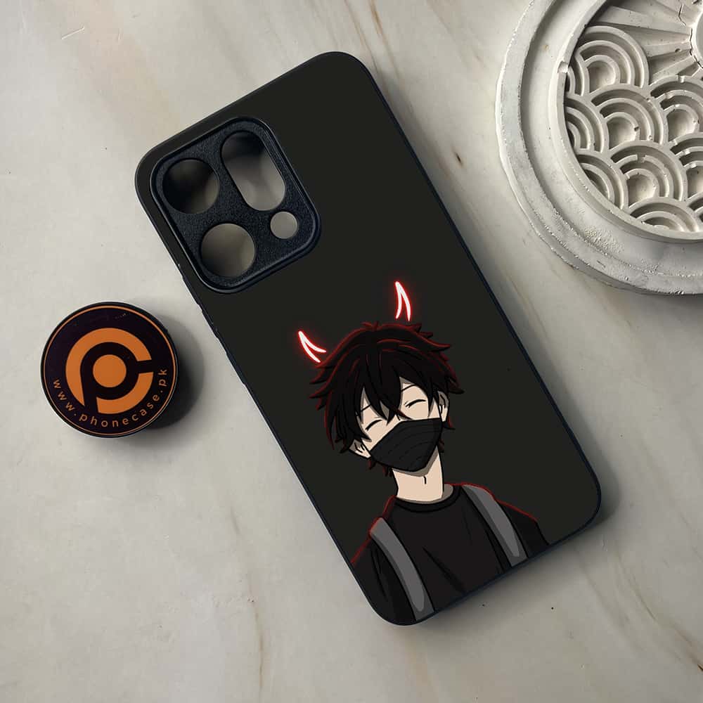 Oppo Reno 14 5G - Anime Series - Premium Metal Printed soft Bumper shock Proof Case