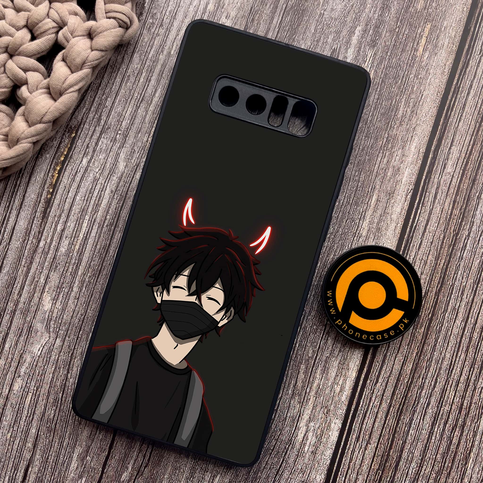 Samsung Galaxy Note 8 - Anime Series - Premium Metal Printed soft Bumper shock Proof Case