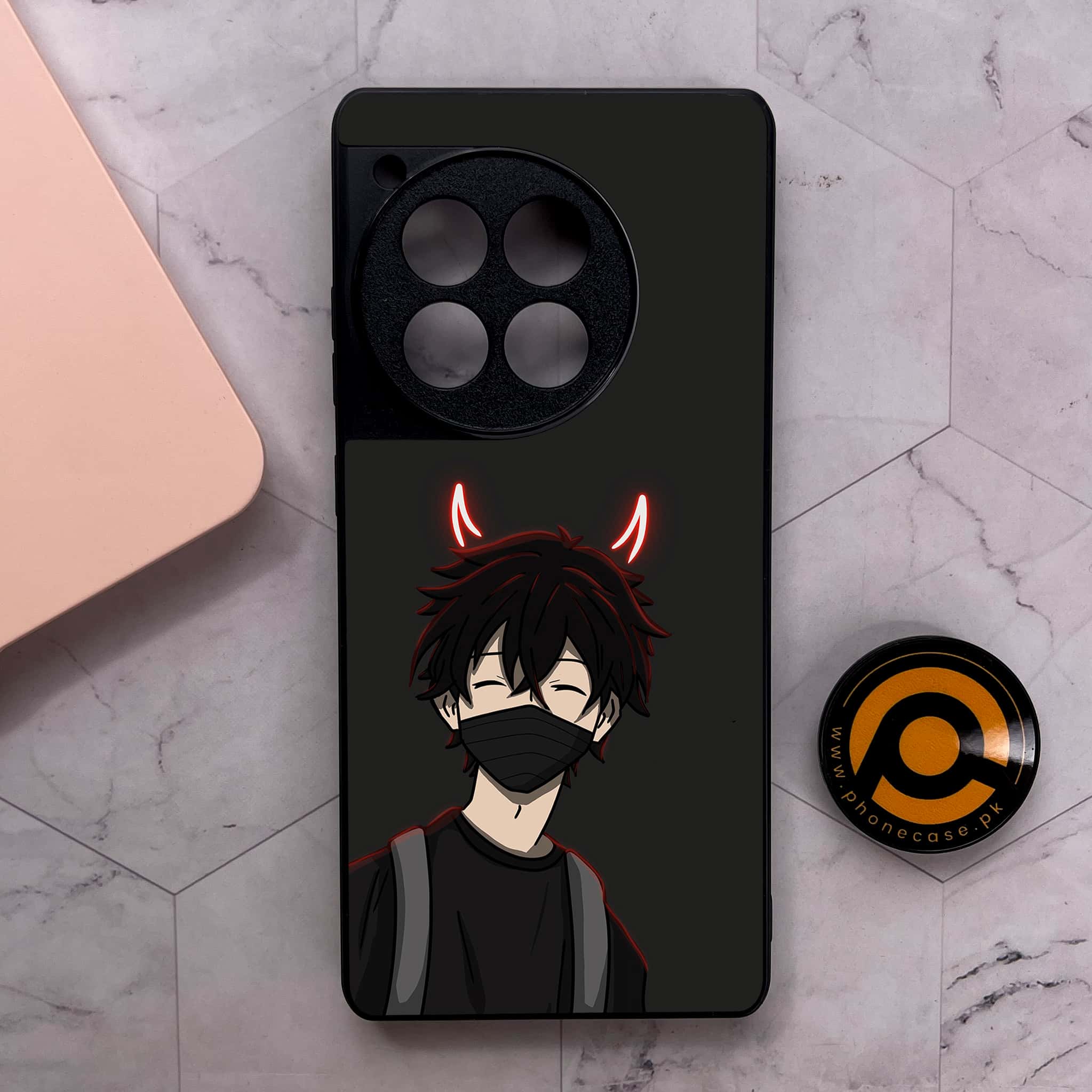 OnePlus 12R - Anime Series - Premium Metal Printed soft Bumper shock Proof Case
