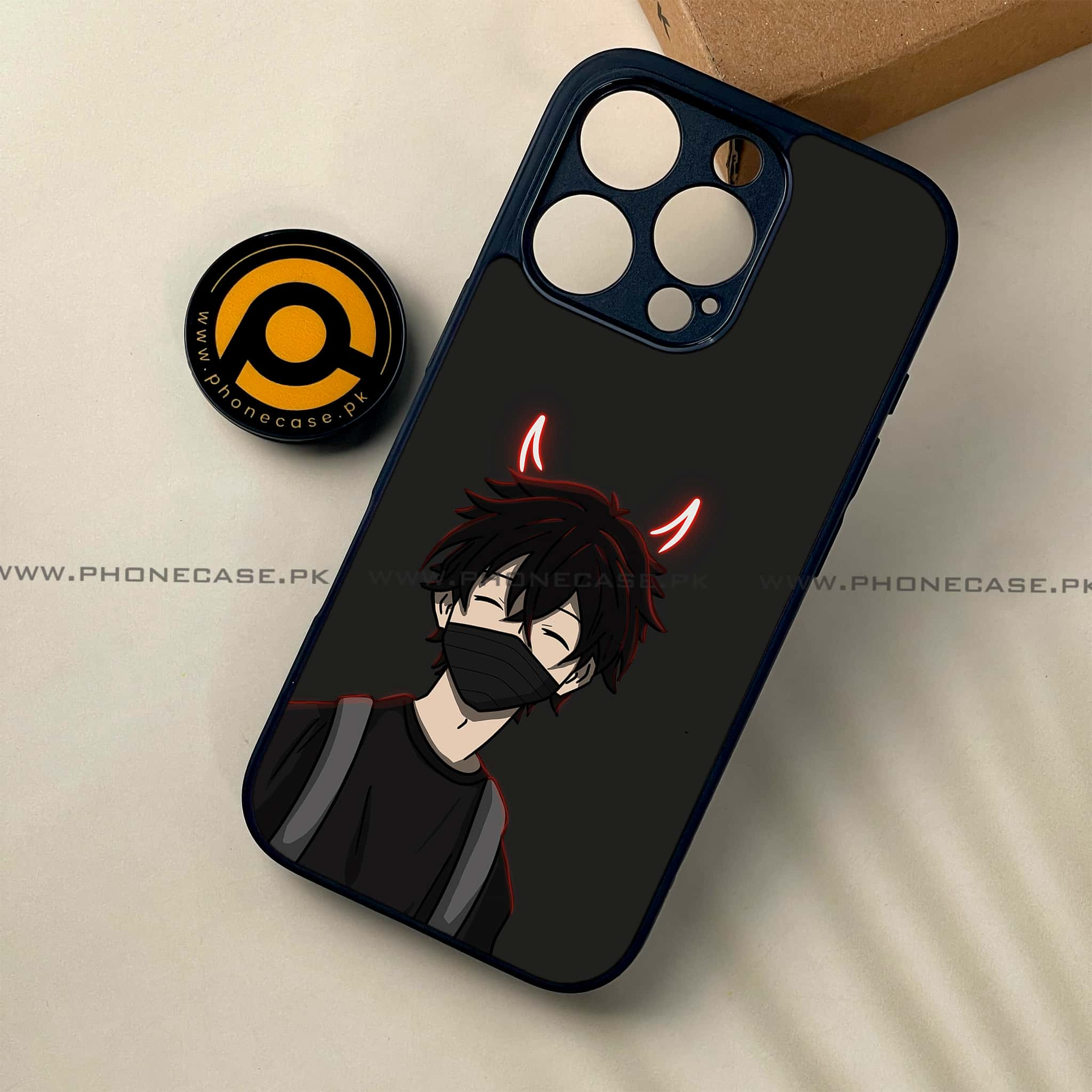 iPhone 16 Pro - Anime Series - Premium Printed Glass soft Bumper shock Proof Case