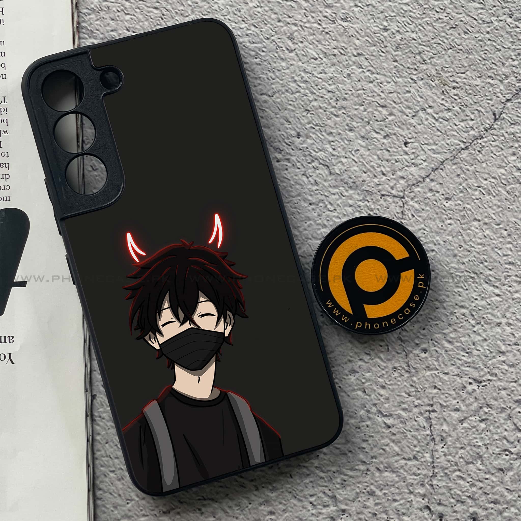 Samsung Galaxy S22 - Anime Series - Premium Metal Printed soft Bumper shock Proof Case