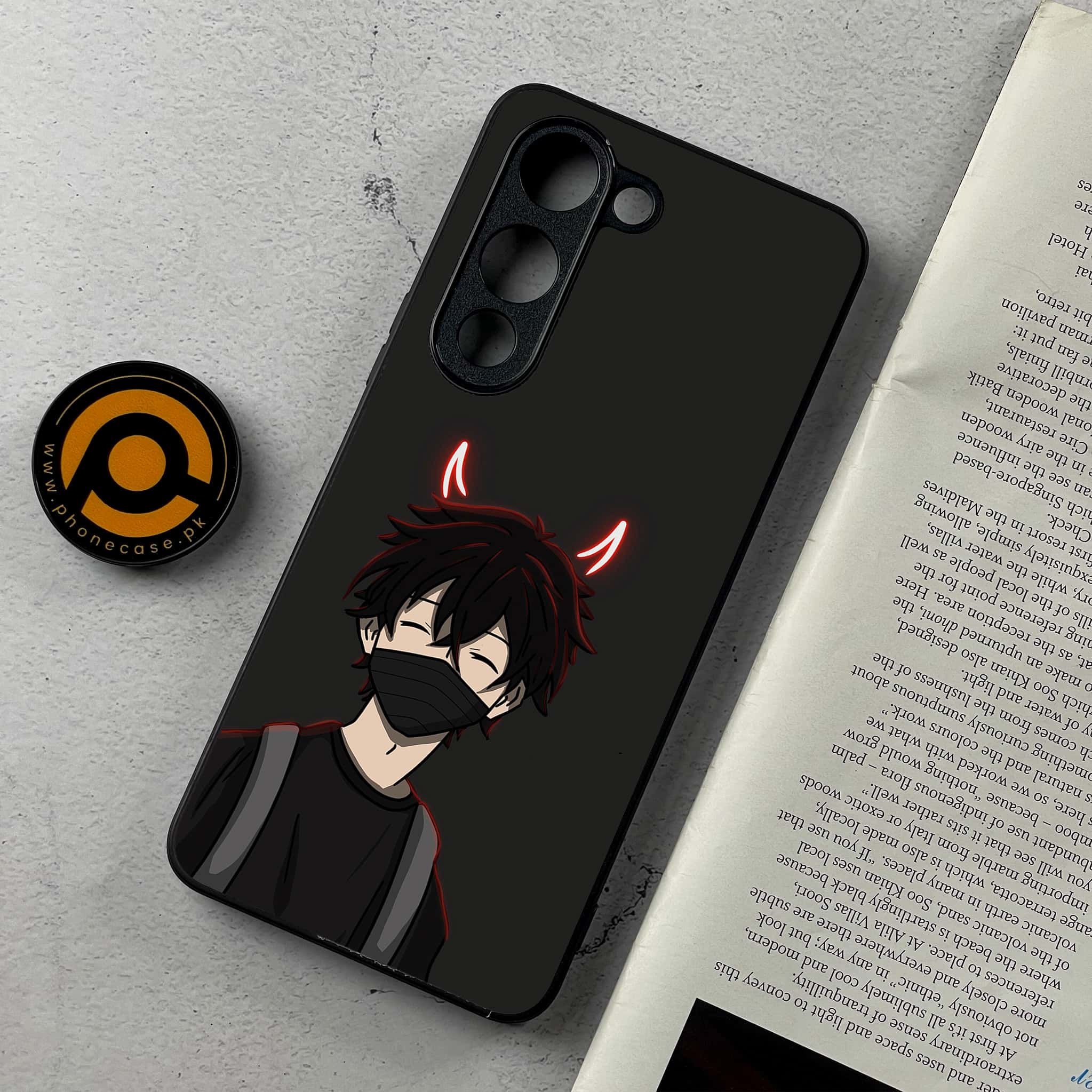 Vivo Y04 - Anime Series - Premium Metal Printed Soft Bumper Shockproof Case