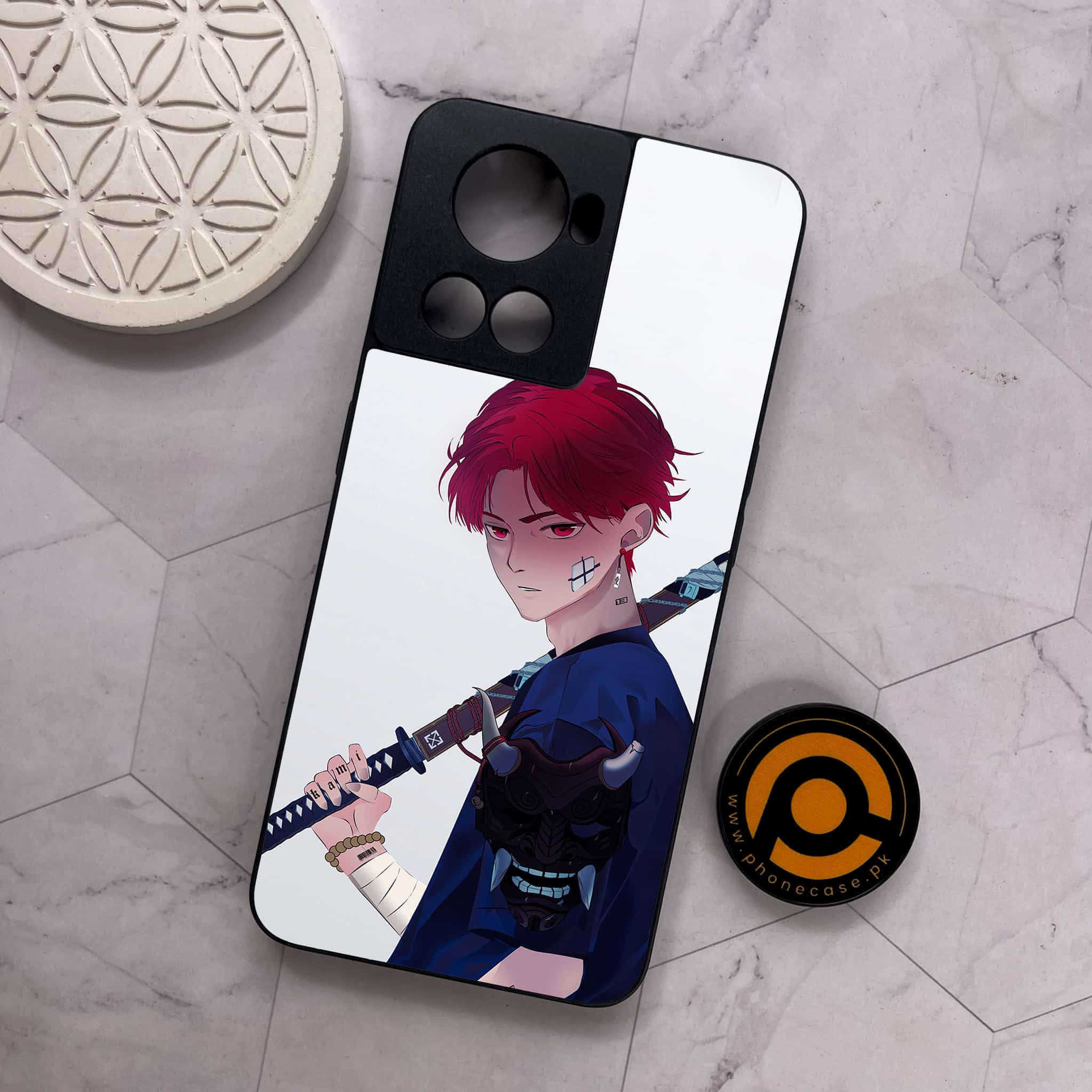 OnePlus 10R - Anime Series - Premium Metal Printed soft Bumper shock Proof Case