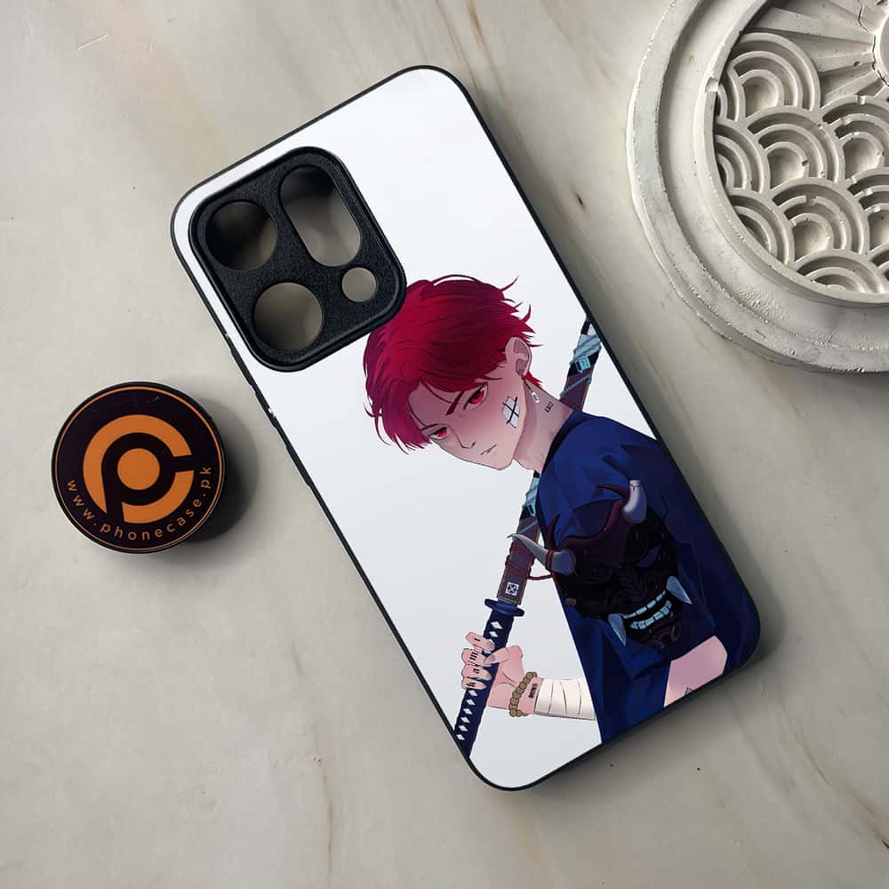 Oppo Reno 14 5G - Anime Series - Premium Metal Printed soft Bumper shock Proof Case