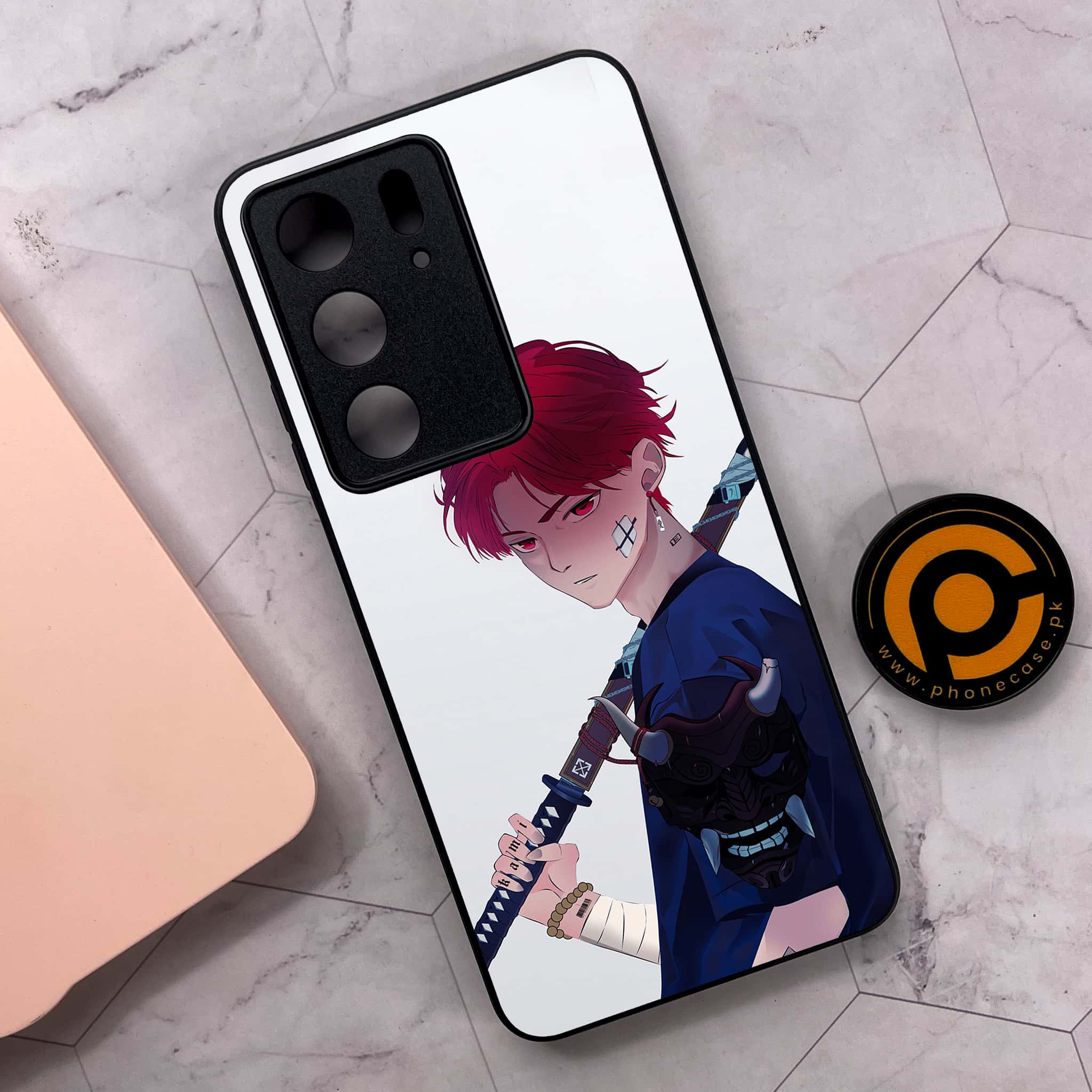 Realme C75x 4G - Anime Series - Premium Metal Printed soft Bumper shock Proof Case