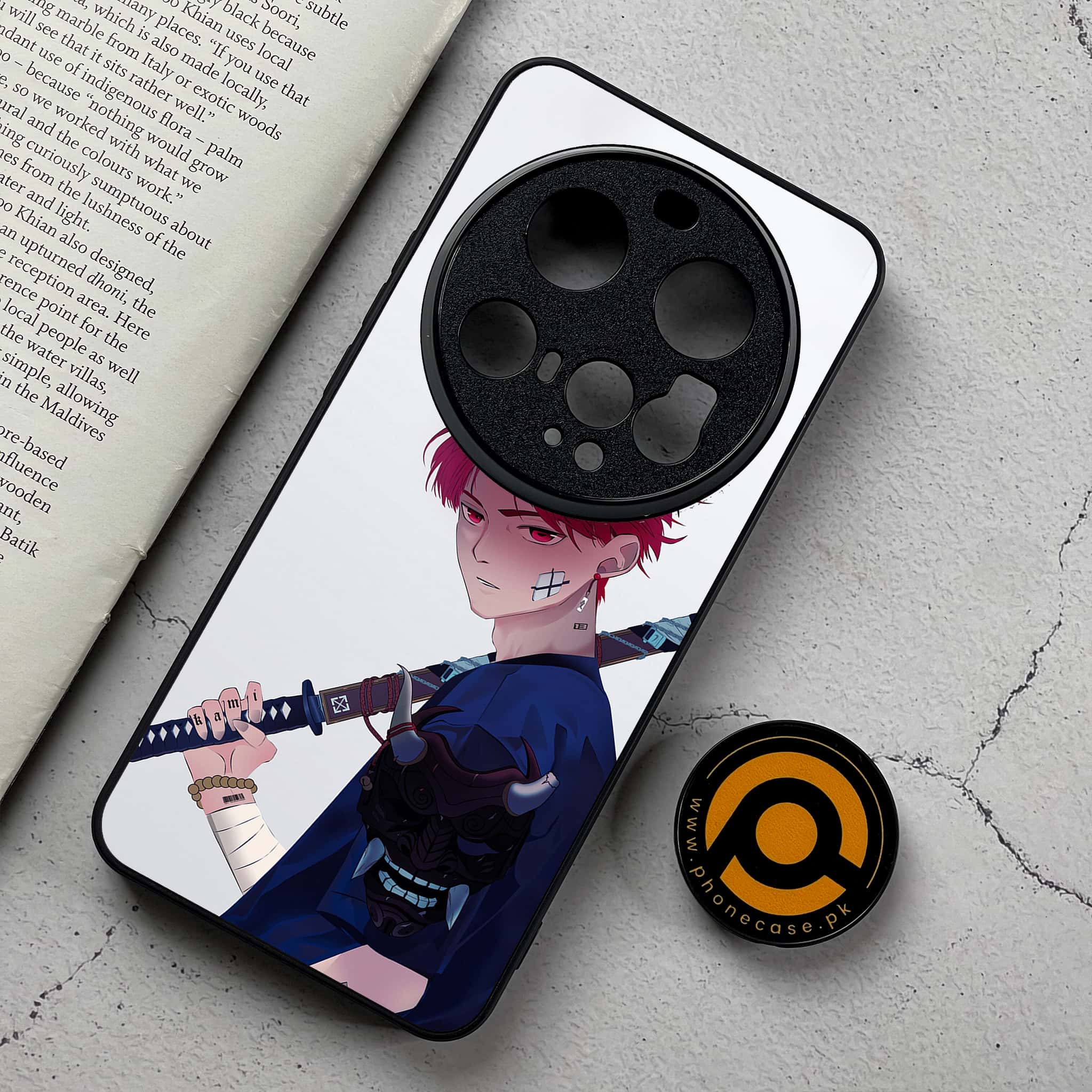 Xiaomi 15 Ultra - Anime Series - Premium Metal Printed Soft Bumper Shockproof Case
