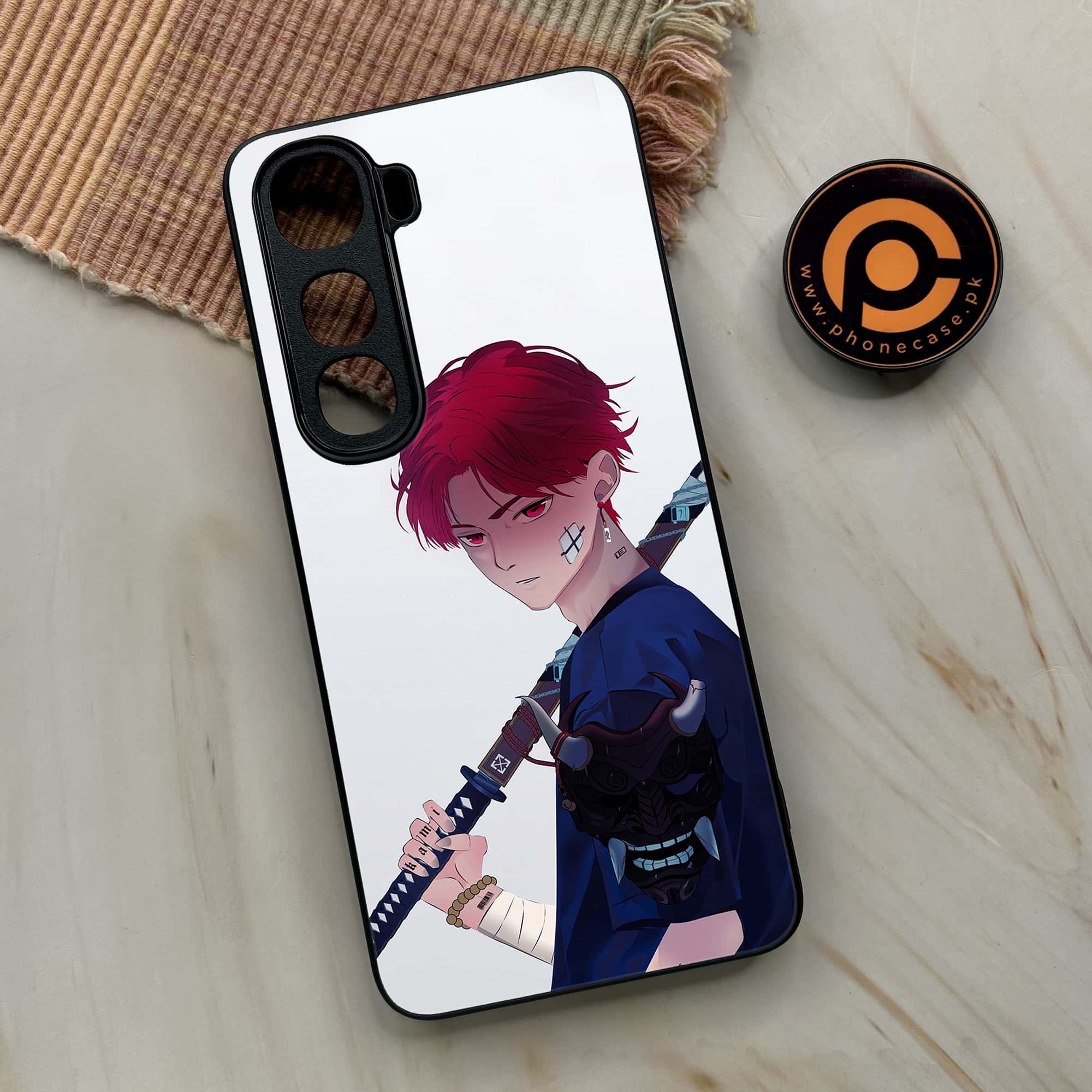 Vivo Y400 - Anime Series - Premium Metal Printed soft Bumper shock Proof Case
