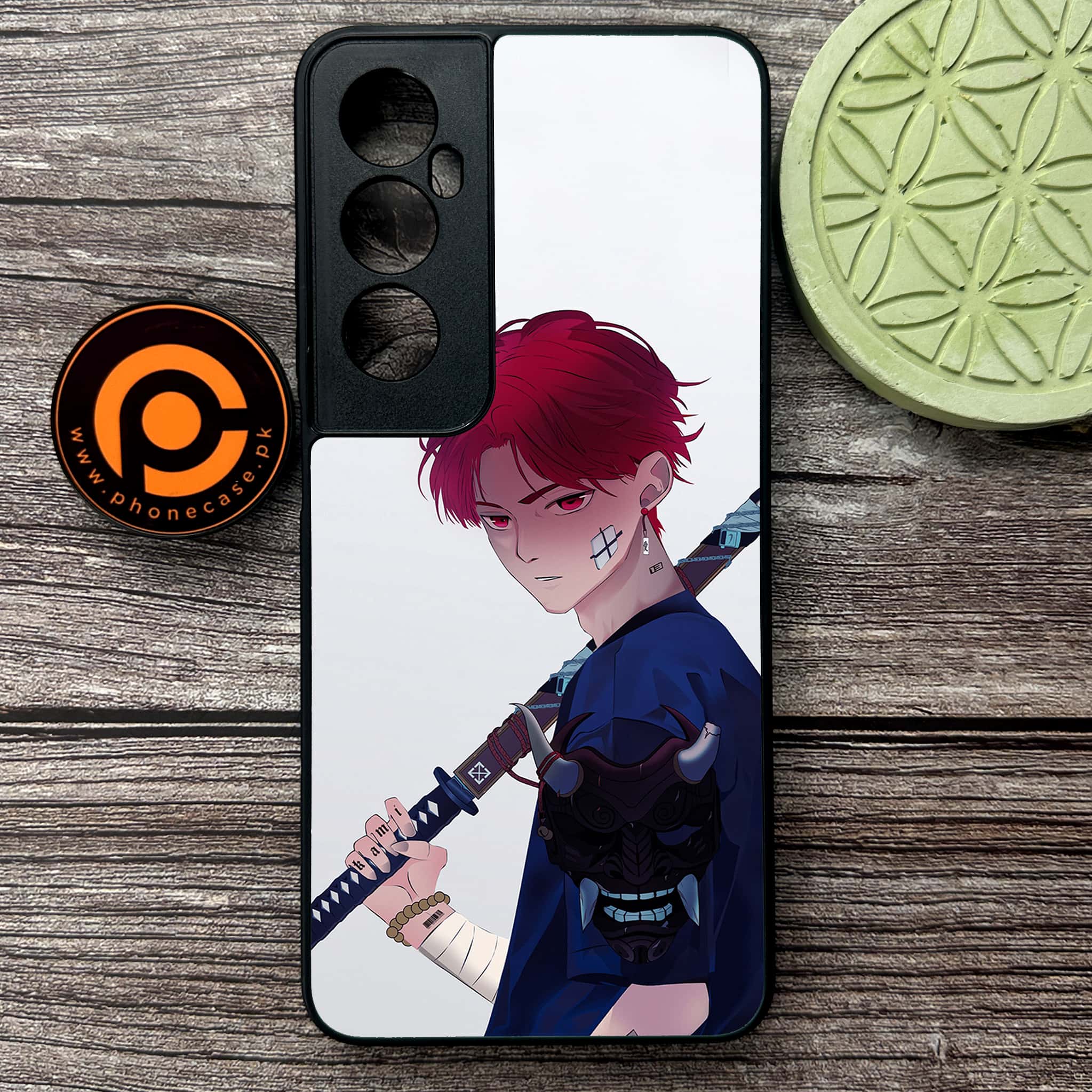 Realme C65  - Anime Series - Premium Metal Printed soft Bumper shock Proof Case