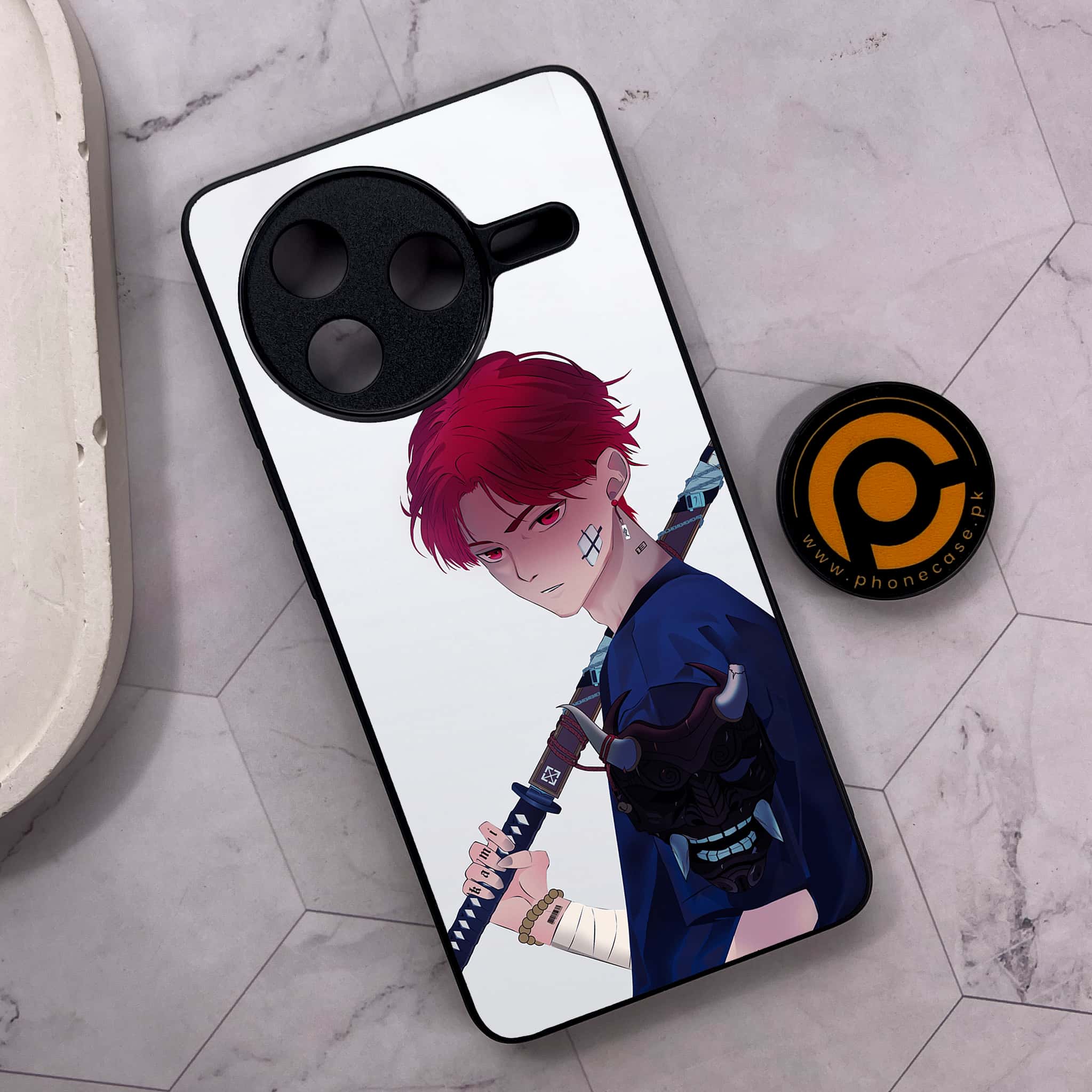 Xiaomi Poco F7 Pro 5G - Anime Series - Premium Metal Printed soft Bumper shock Proof Case