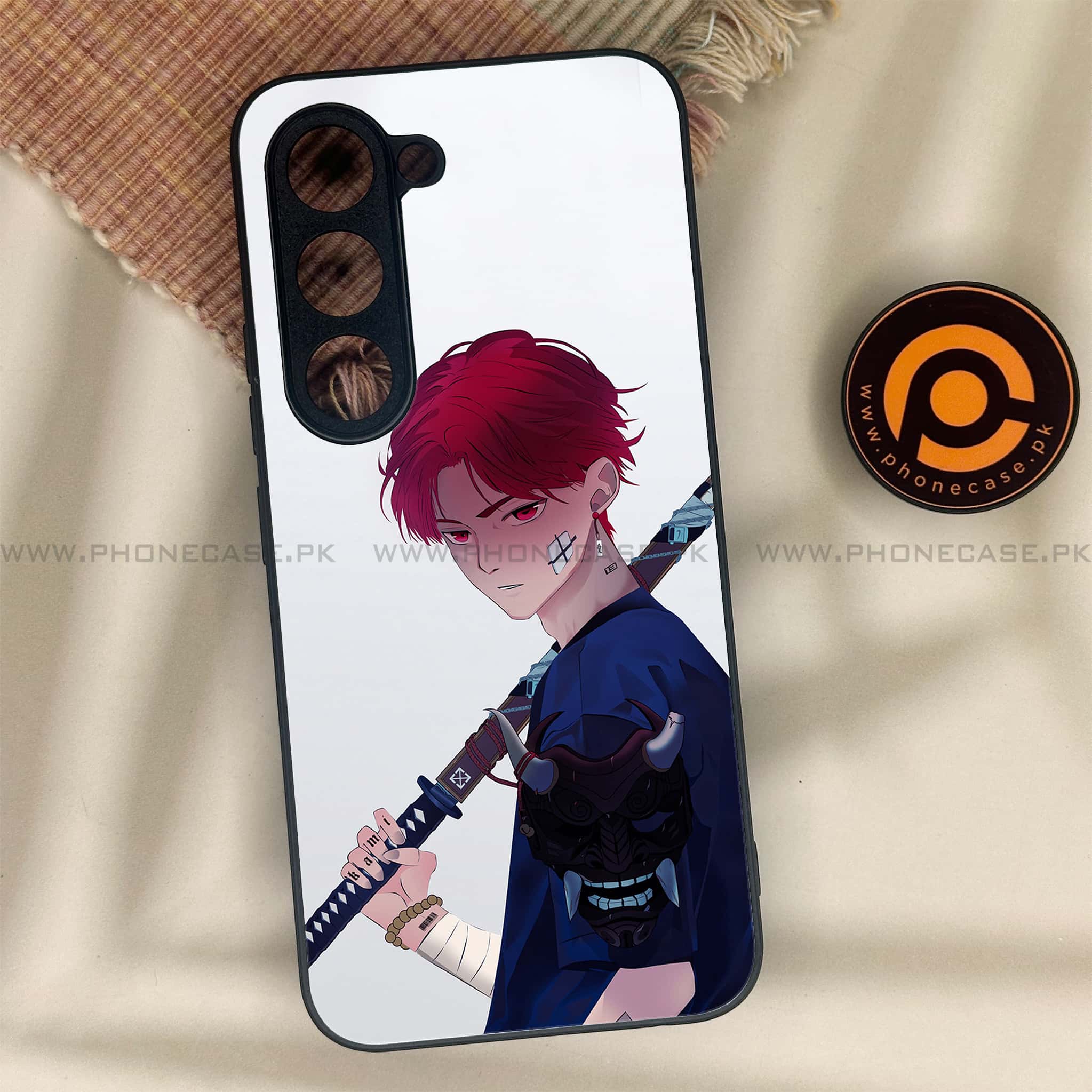 Tecno Spark 40 Pro - Anime Series - Premium Metal Printed soft Bumper shock Proof Case