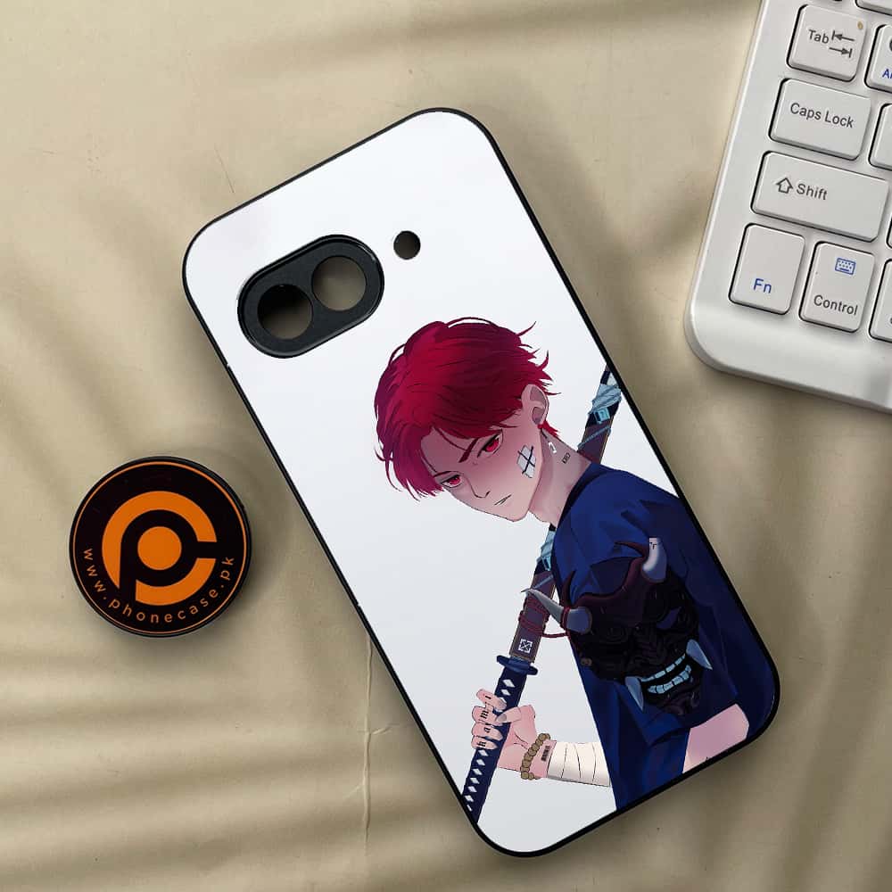 Google Pixel 9a - Anime Series - Premium Metal Printed soft Bumper Shock Proof Case