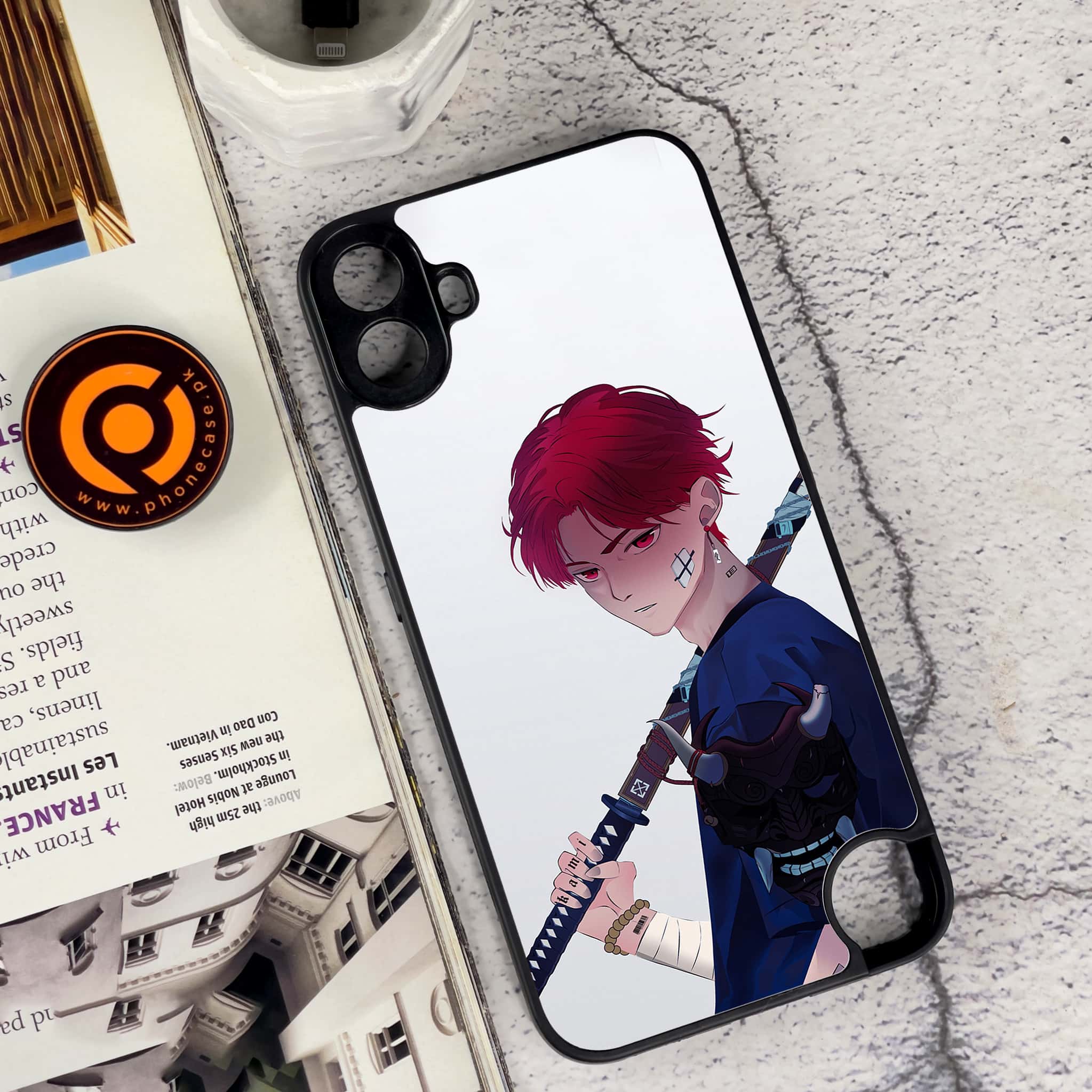 Nothing CMF Phone 1 - Anime Series - Premium Metal Printed soft Bumper Shock Proof Case