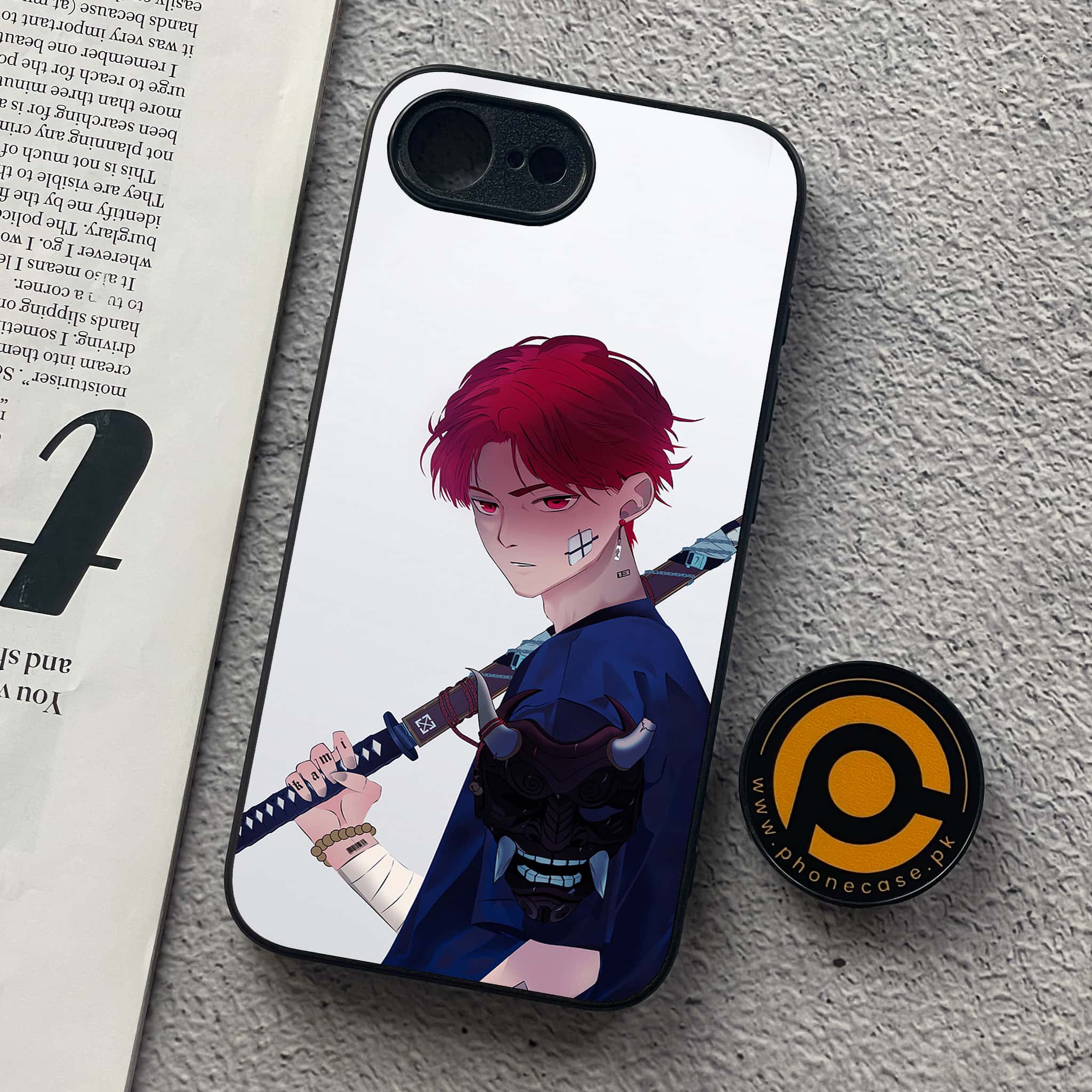 iPhone 16e - Anime Series - Premium Metal  Printed soft Bumper shock Proof Case