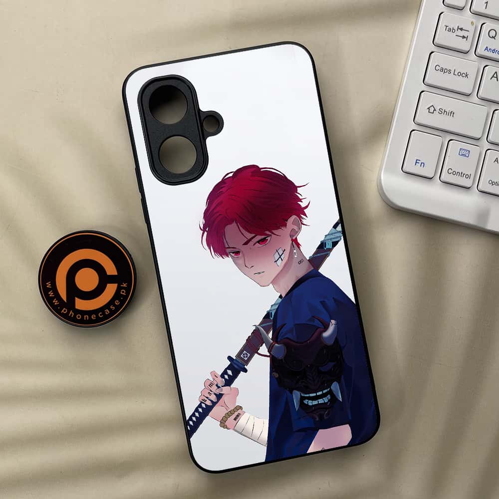 Tecno Spark Go 2 - Anime Series - Premium Metal Printed soft Bumper Shock Proof Case