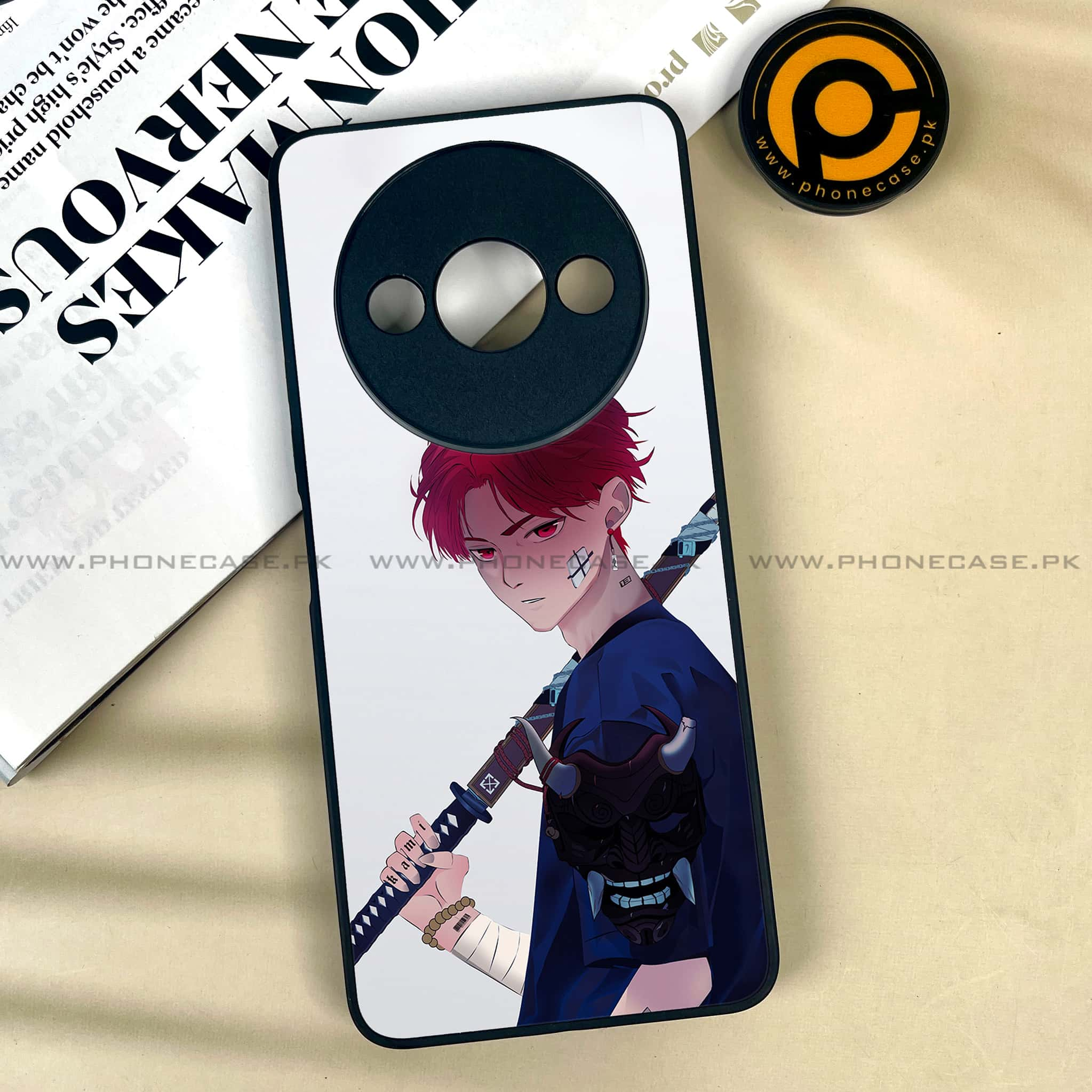 Xiaomi Redmi A3x - Anime Series - Premium Printed Metal soft Bumper shock Proof Case