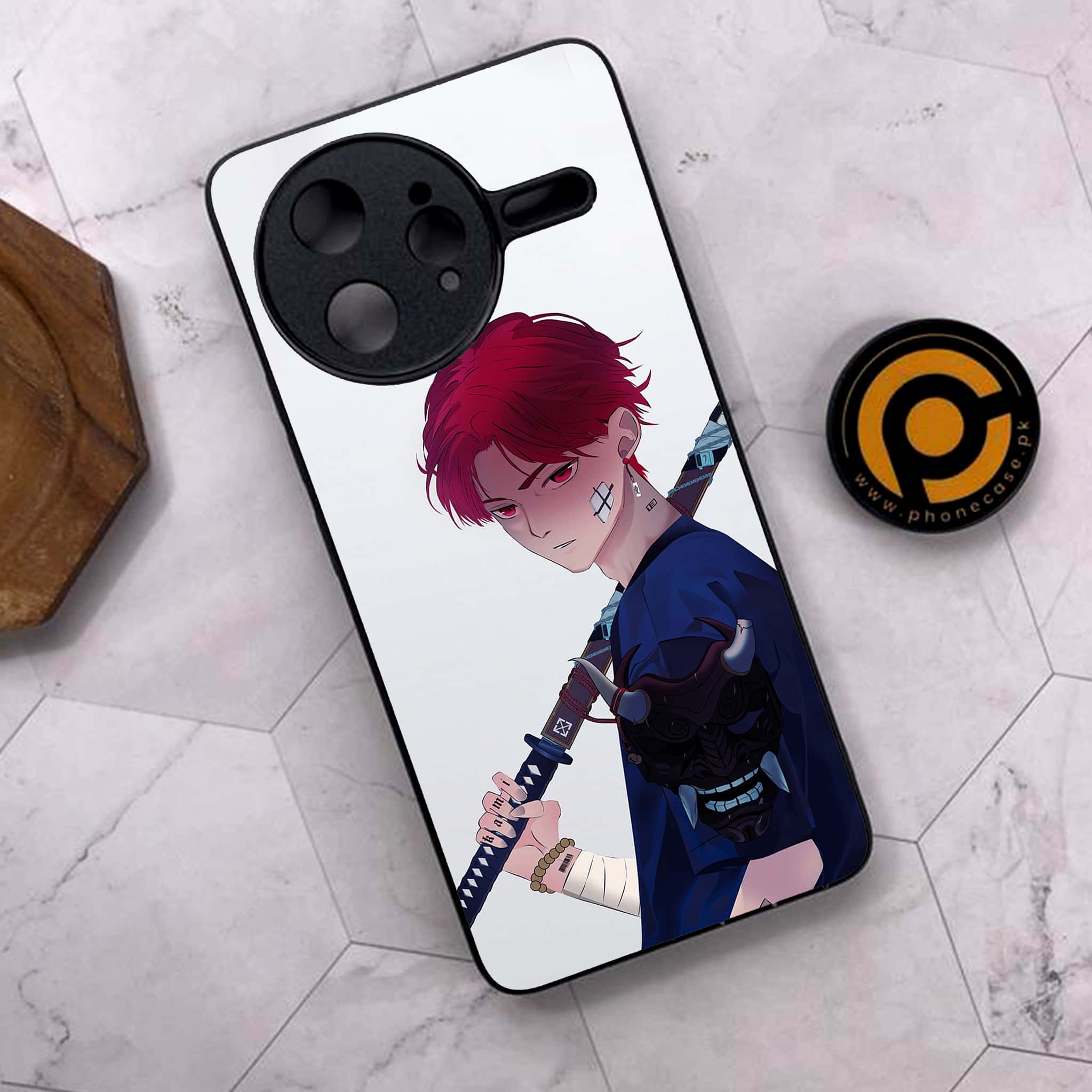 Xiaomi Poco F7 Ultra 5G - Anime Series - Premium Metal Printed soft Bumper shock Proof Case